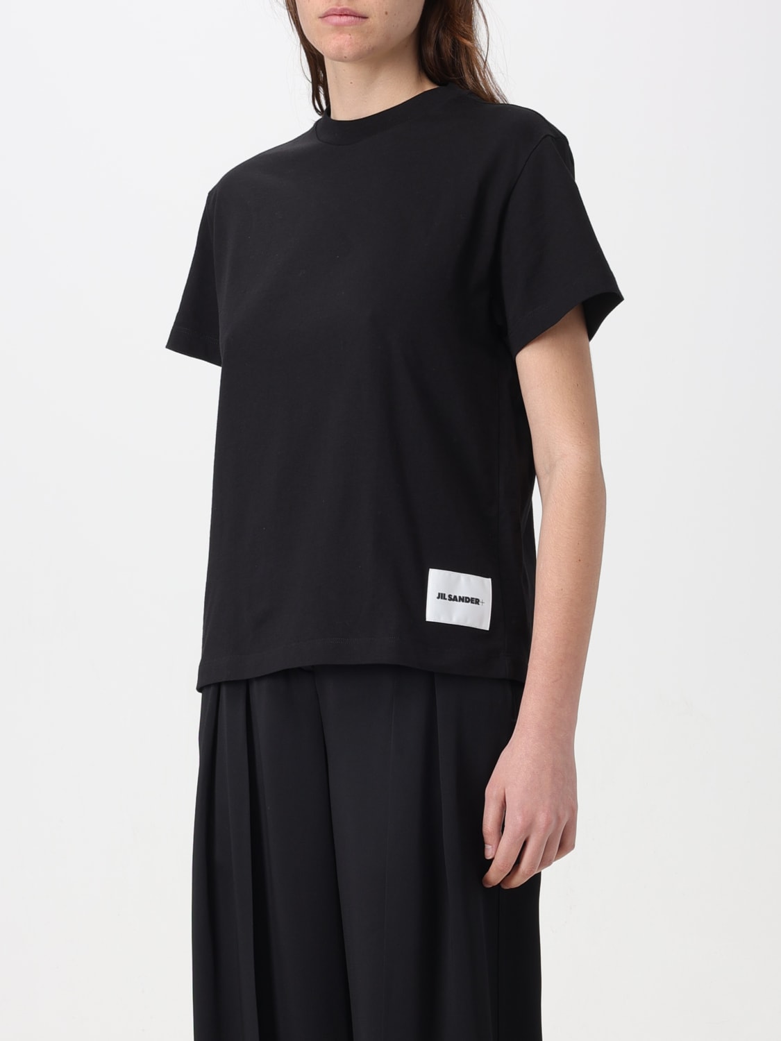 JIL SANDER Tシャツ: Tシャツ レディース Jil Sander, ブラック - Img 4