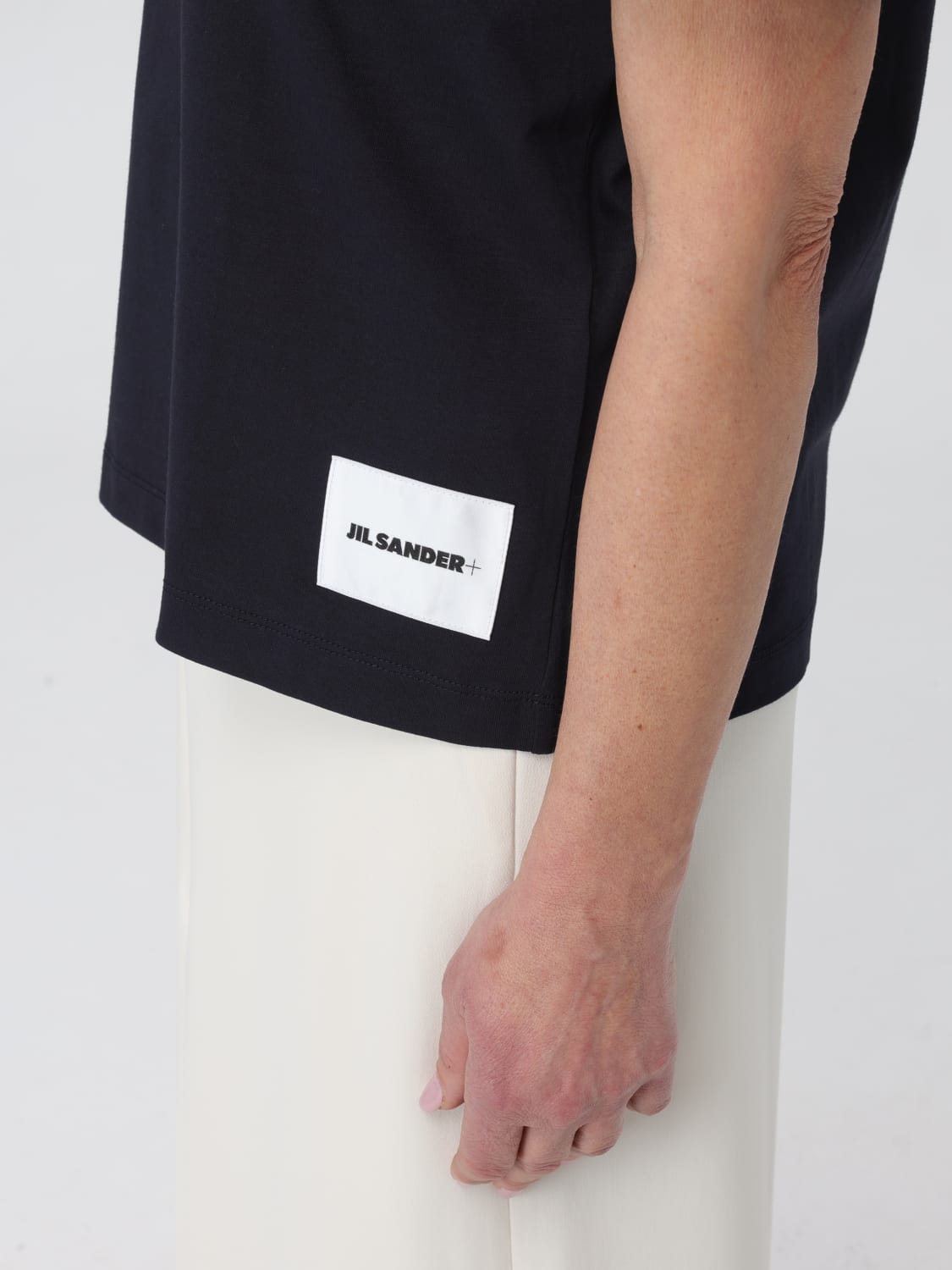 JIL SANDER CAMISETA: Camiseta mujer Jil Sander, Azul Oscuro - Img 5