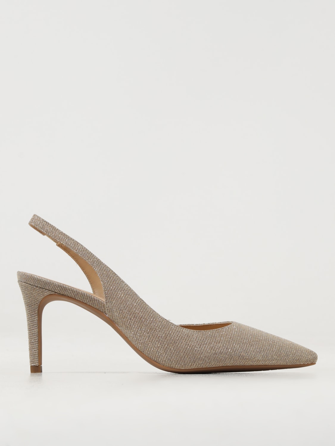 MICHAEL MICHAEL KORS Shoes woman Gold Michael Michael Kors high heel shoes 40R4HNMP1D online at GIGLIO.COM