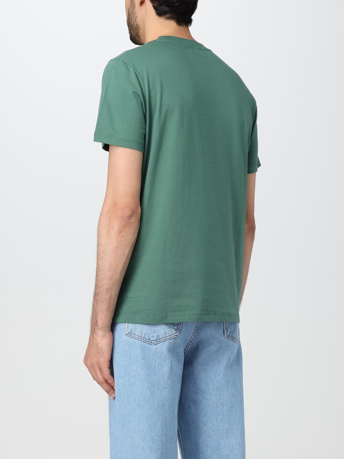 PEUTEREY T-SHIRT: T-shirt con tasca a toppa Peuterey, Verde - Img 2