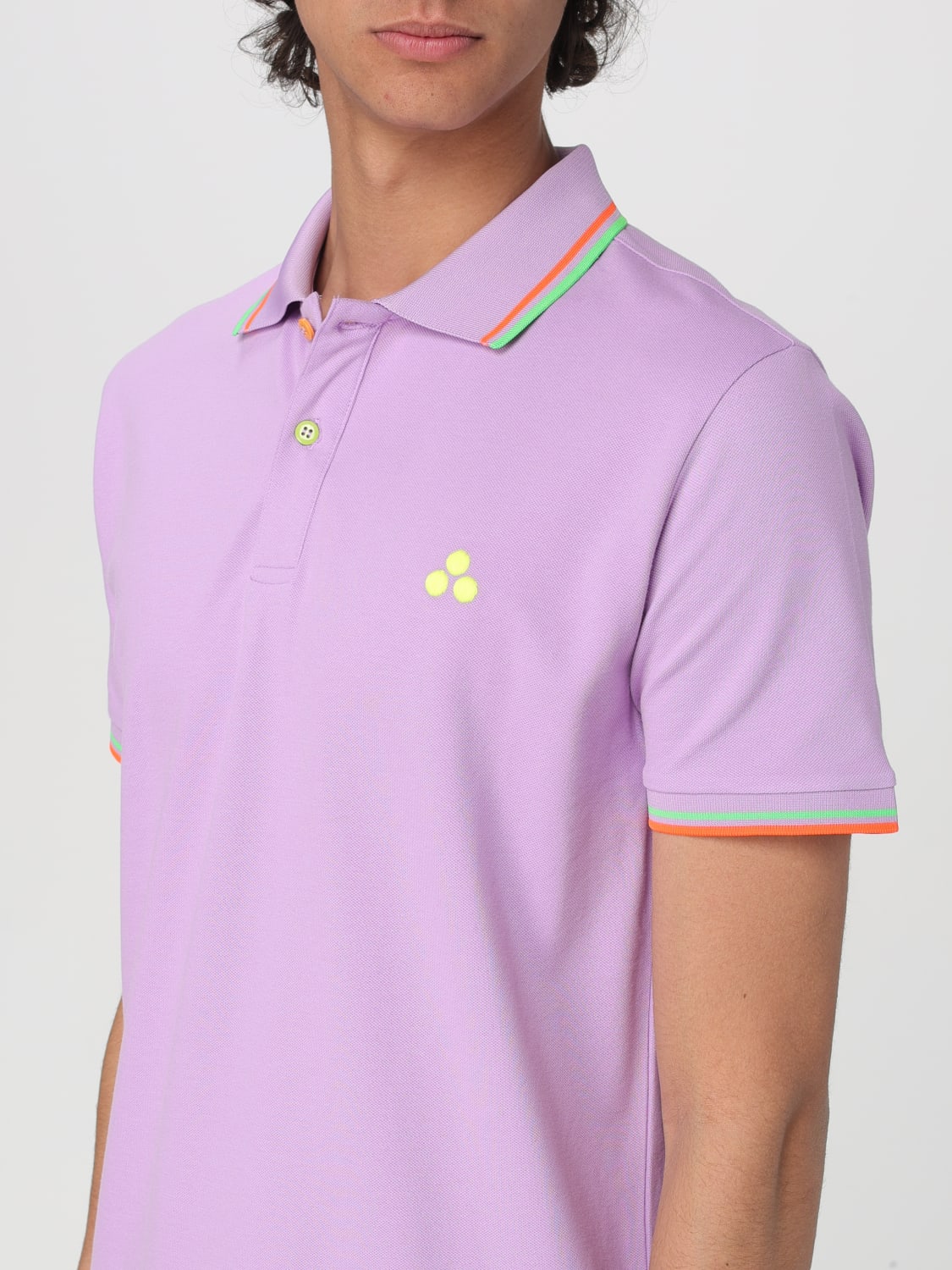 PEUTEREY POLO SHIRT: Polo shirt men Peuterey, Lilac - Img 3