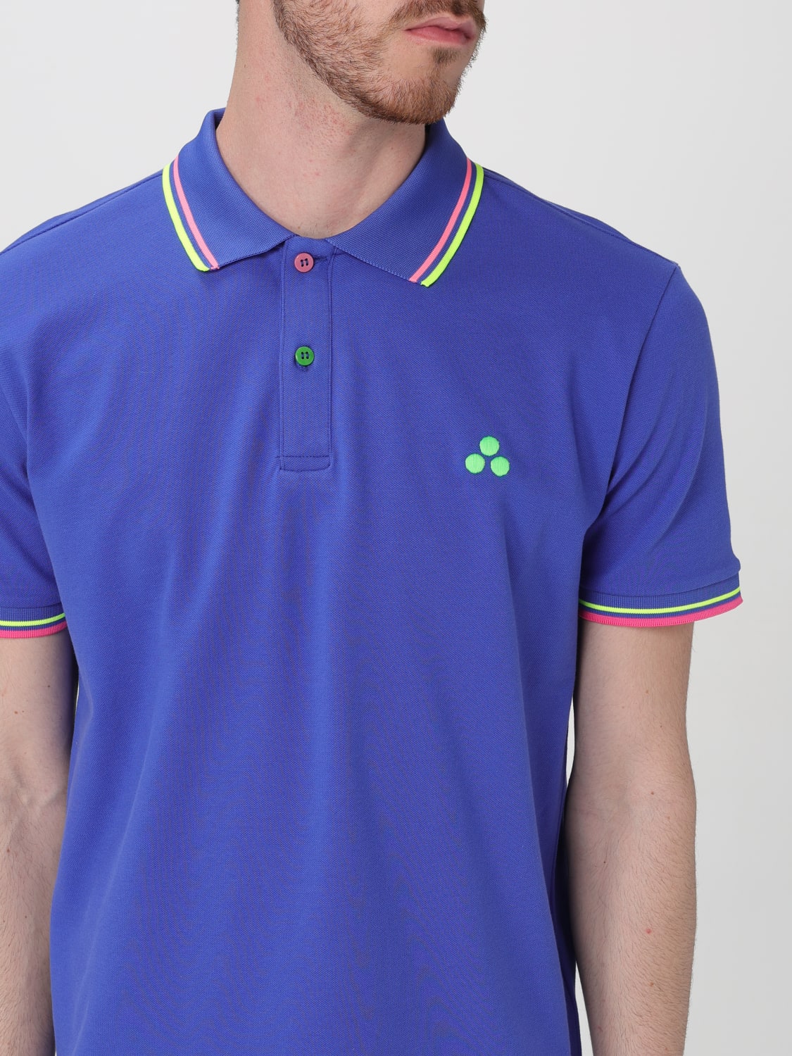 PEUTEREY POLO SHIRT: Polo shirt men Peuterey, Blue 1 - Img 3