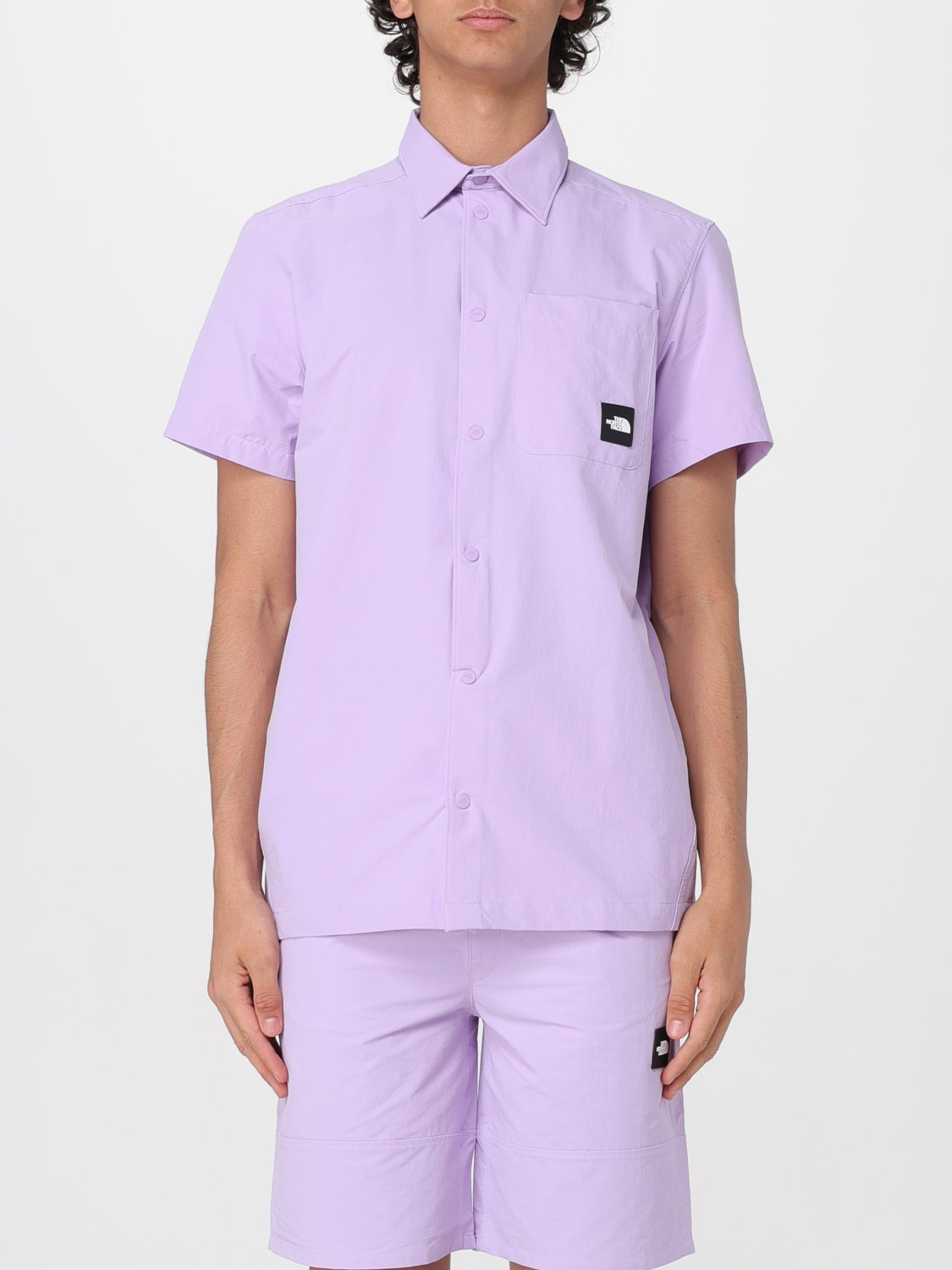 Giglio Camicia The North Face in misto cotone con logo