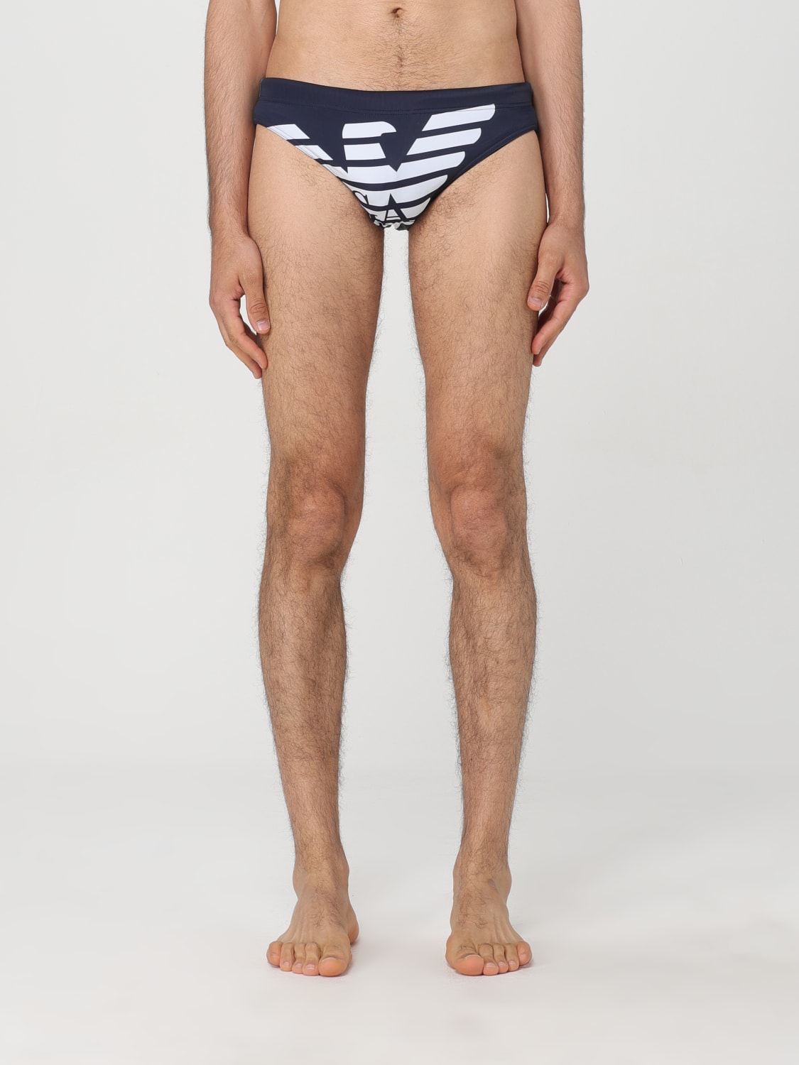 EMPORIO ARMANI SWIMWEAR Swimsuit men Navy Emporio Armani Swimwear swimsuit 211721 4R409 online at GIGLIO.COM