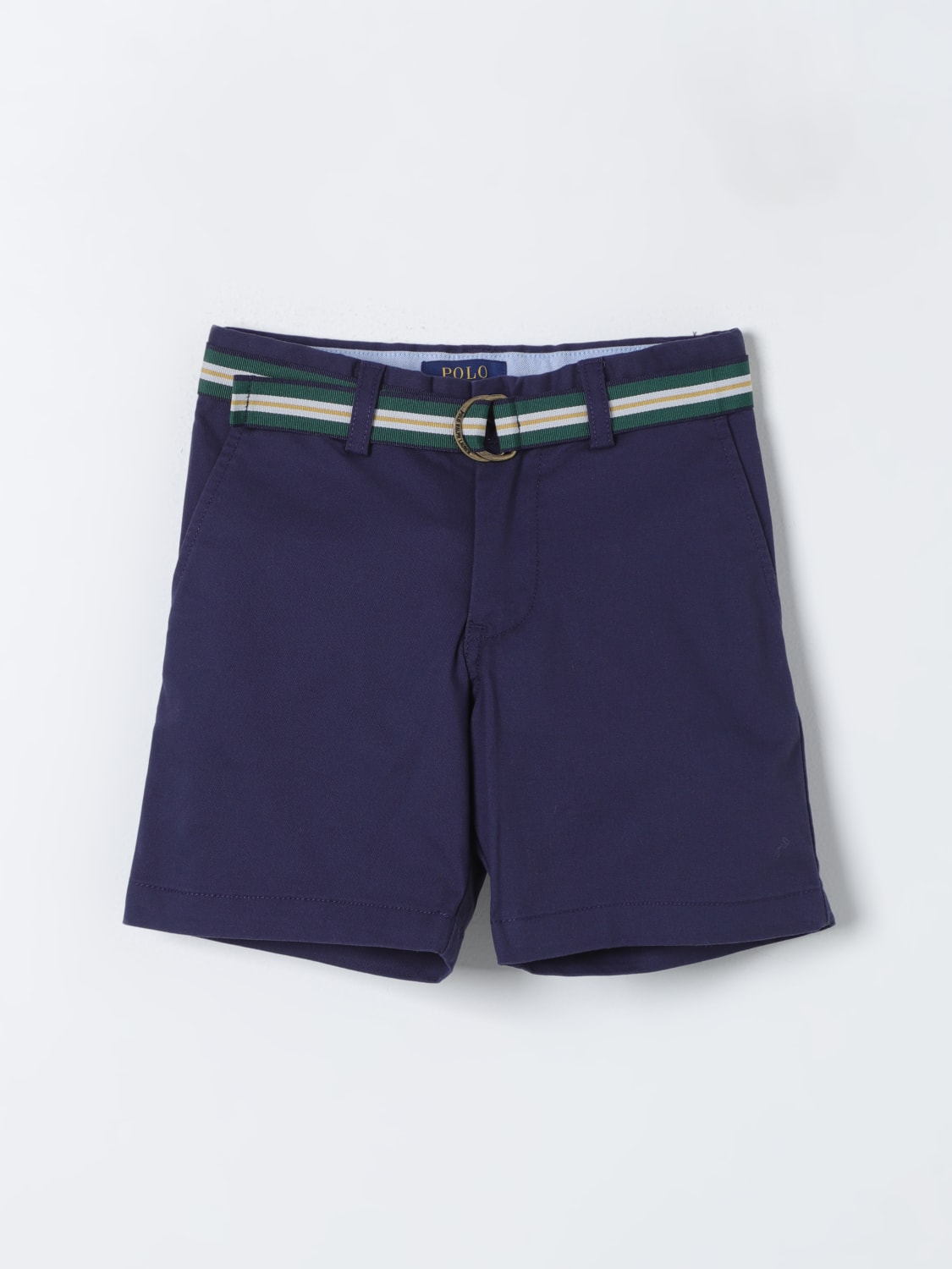 POLO RALPH LAUREN SHORTS: Shorts kids Polo Ralph Lauren, Navy - Img 1