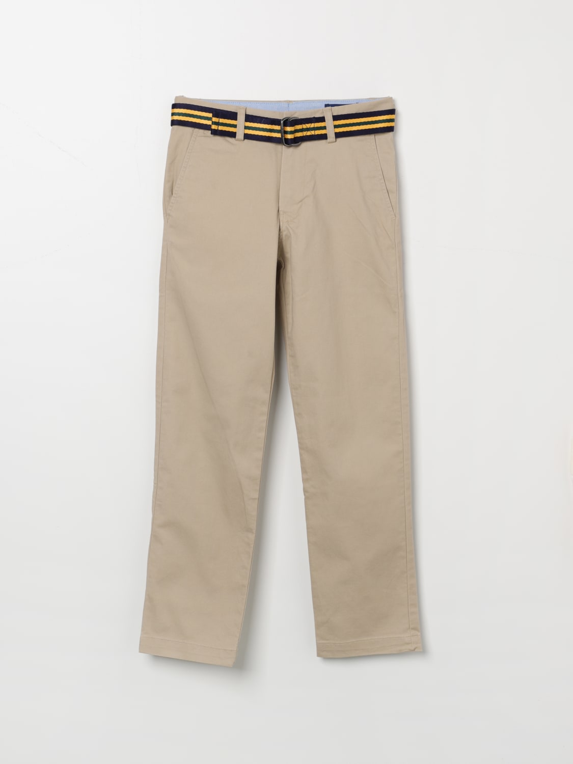 POLO RALPH LAUREN PANTALON: Pantalon enfant Polo Ralph Lauren, Beige - Img 1