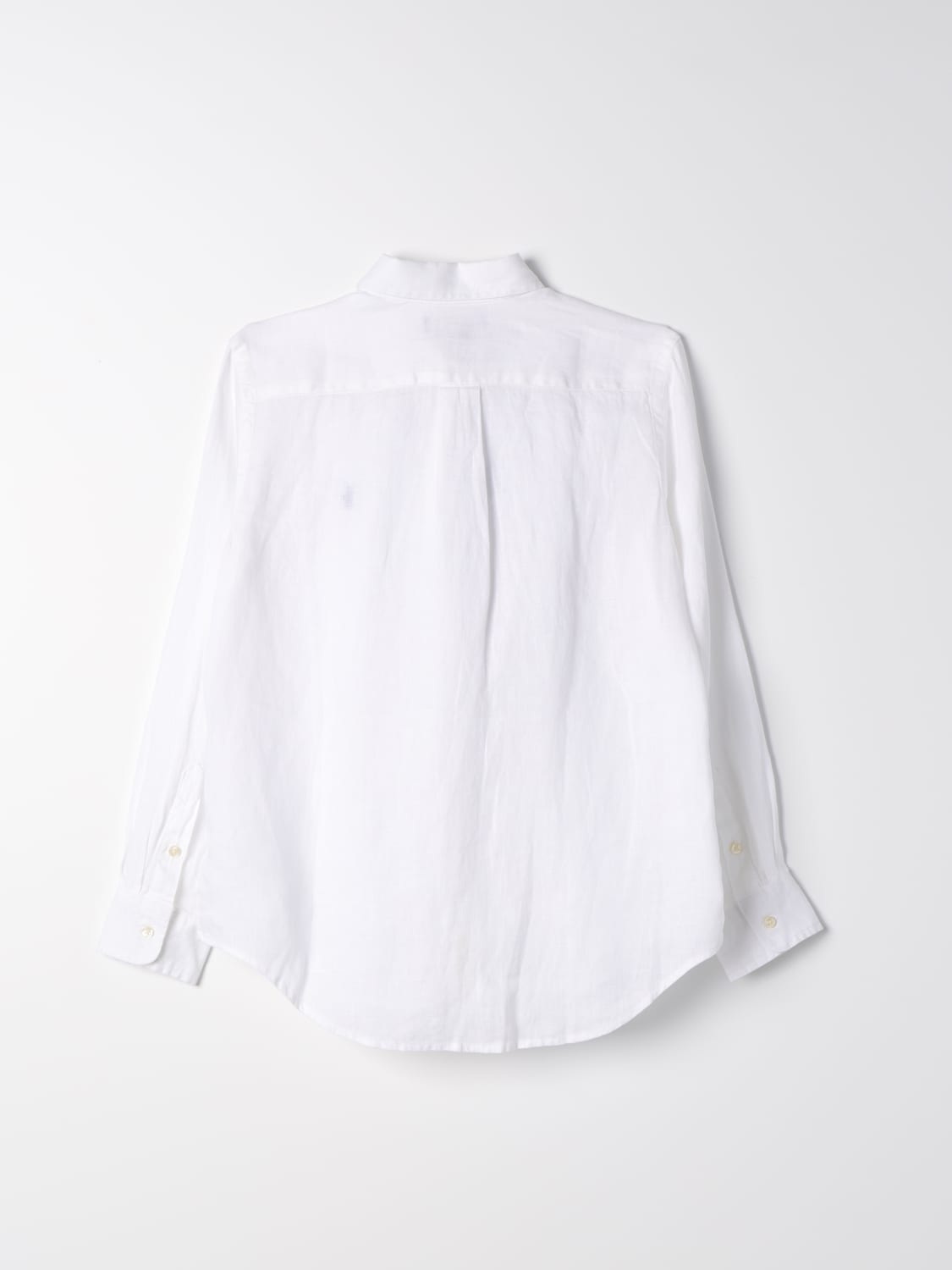 POLO RALPH LAUREN SHIRT: Shirt kids Polo Ralph Lauren, White - Img 2