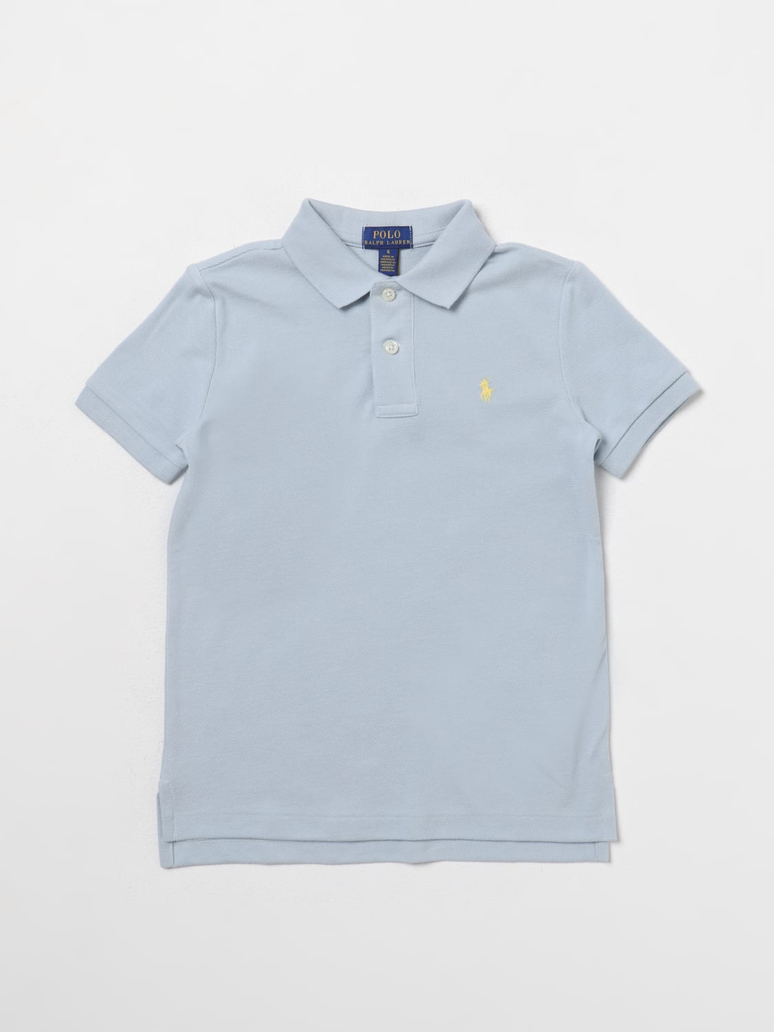 POLO RALPH LAUREN POLO衫: Polo衫 儿童 Polo Ralph Lauren, 天蓝色 - Img 1