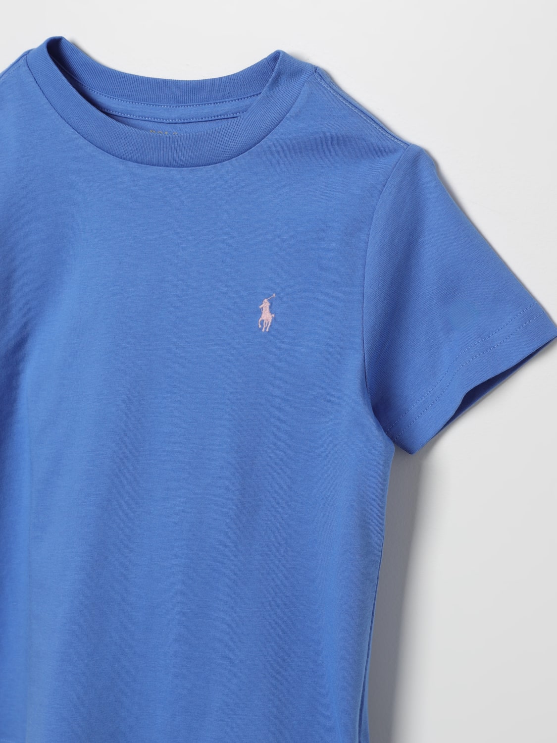 POLO RALPH LAUREN T-SHIRT: T-shirt kinder Polo Ralph Lauren, Hellblau - Img 3