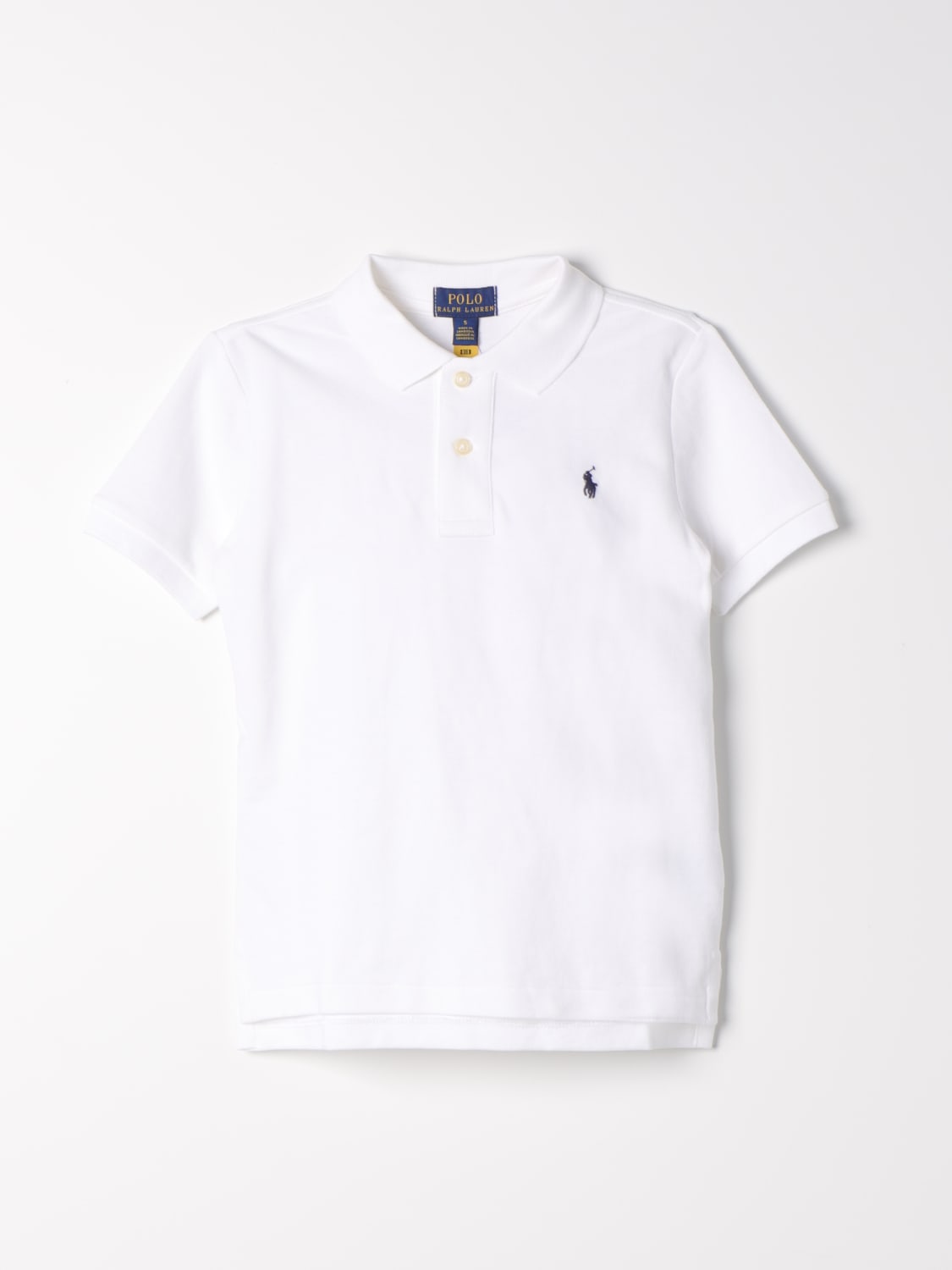 POLO RALPH LAUREN 폴로 셔츠: 폴로 셔츠 남아 Polo Ralph Lauren, 화이트 - Img 1