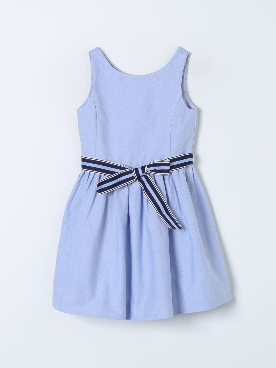 POLO RALPH LAUREN ROBE: Robe enfant Polo Ralph Lauren, Bleu Azur - Img 1