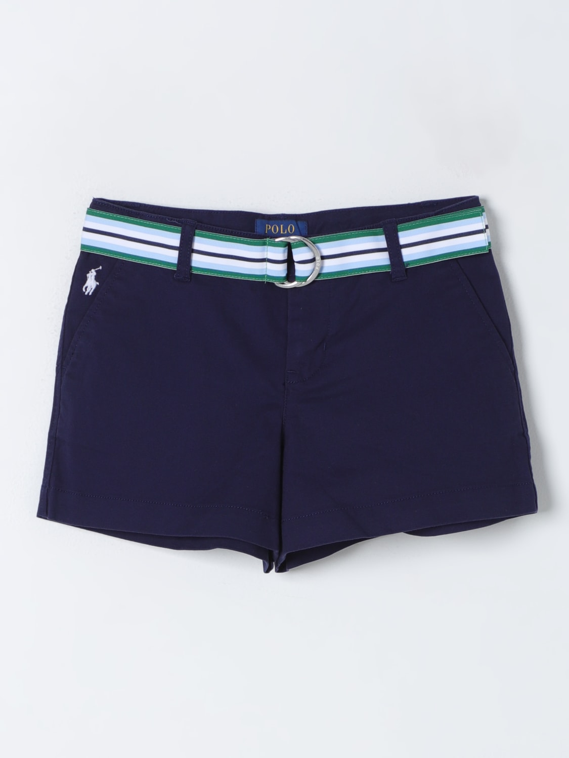 POLO RALPH LAUREN SHORT: Short kids Polo Ralph Lauren, Navy - Img 1