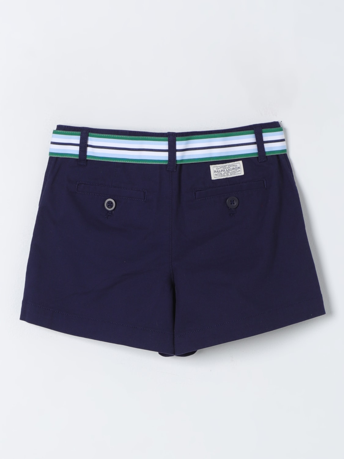 POLO RALPH LAUREN PANTALONES CORTOS: Pantalones cortos niños Polo Ralph Lauren, Azul Marino - Img 2