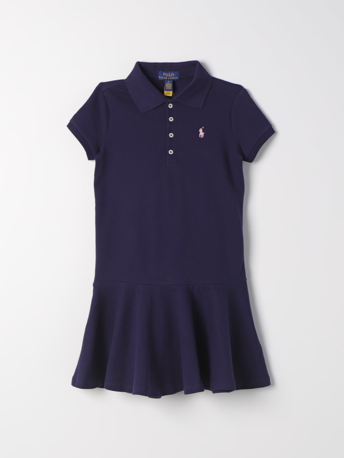 Robe polo ralph lauren bleu marine sale