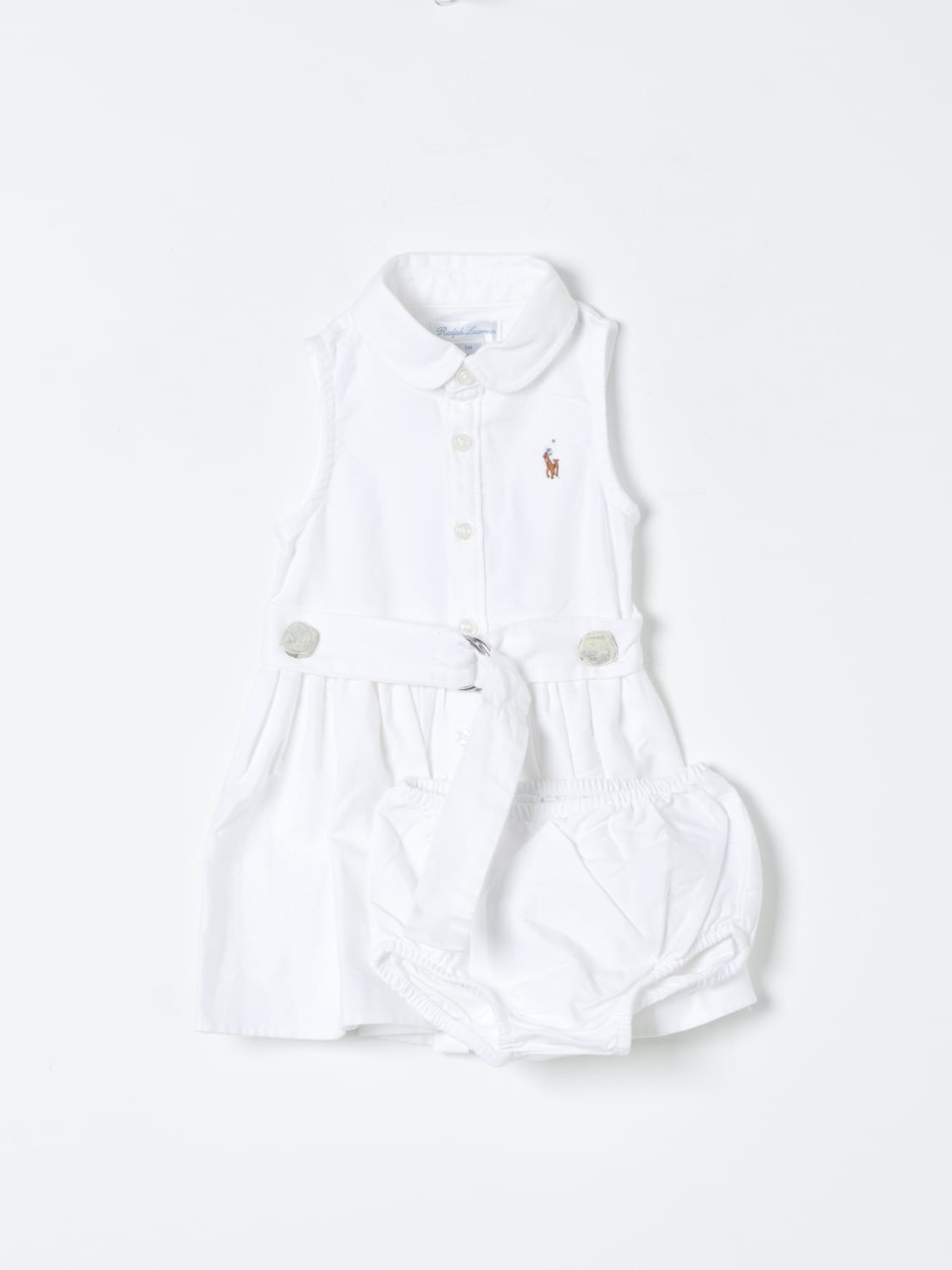 POLO RALPH LAUREN 롬퍼: 롬퍼 남아 Polo Ralph Lauren, 화이트 - Img 1