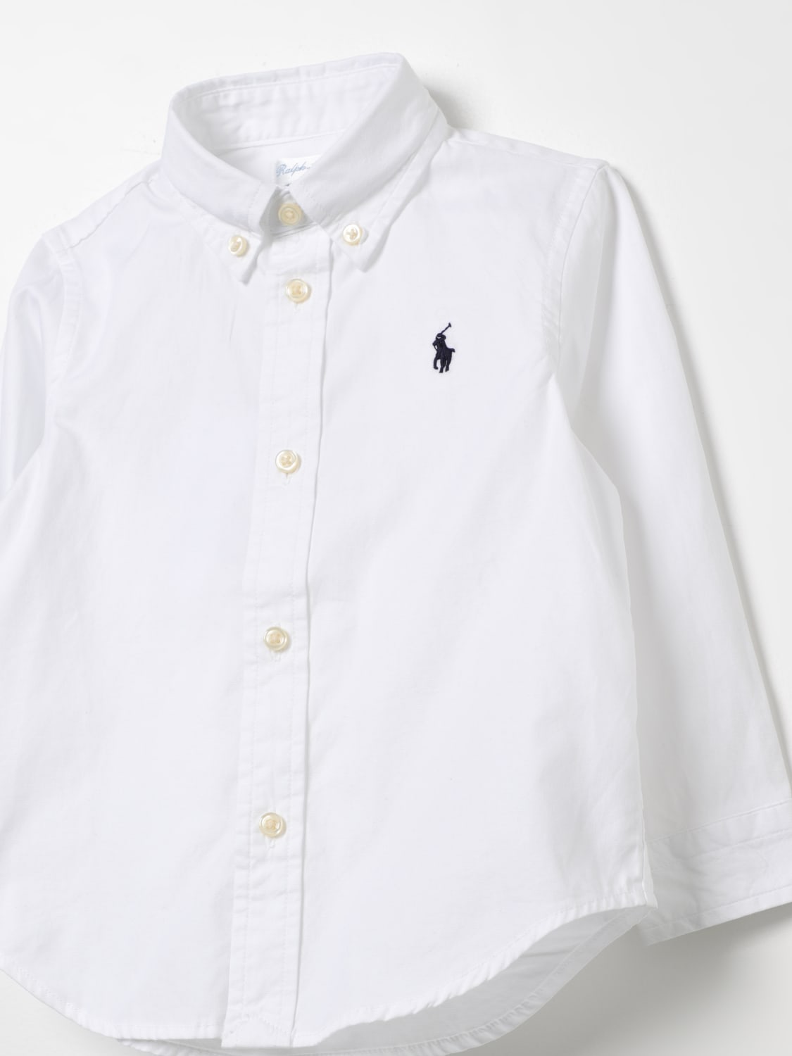 POLO RALPH LAUREN SHIRT: Shirt kids Polo Ralph Lauren, White - Img 3