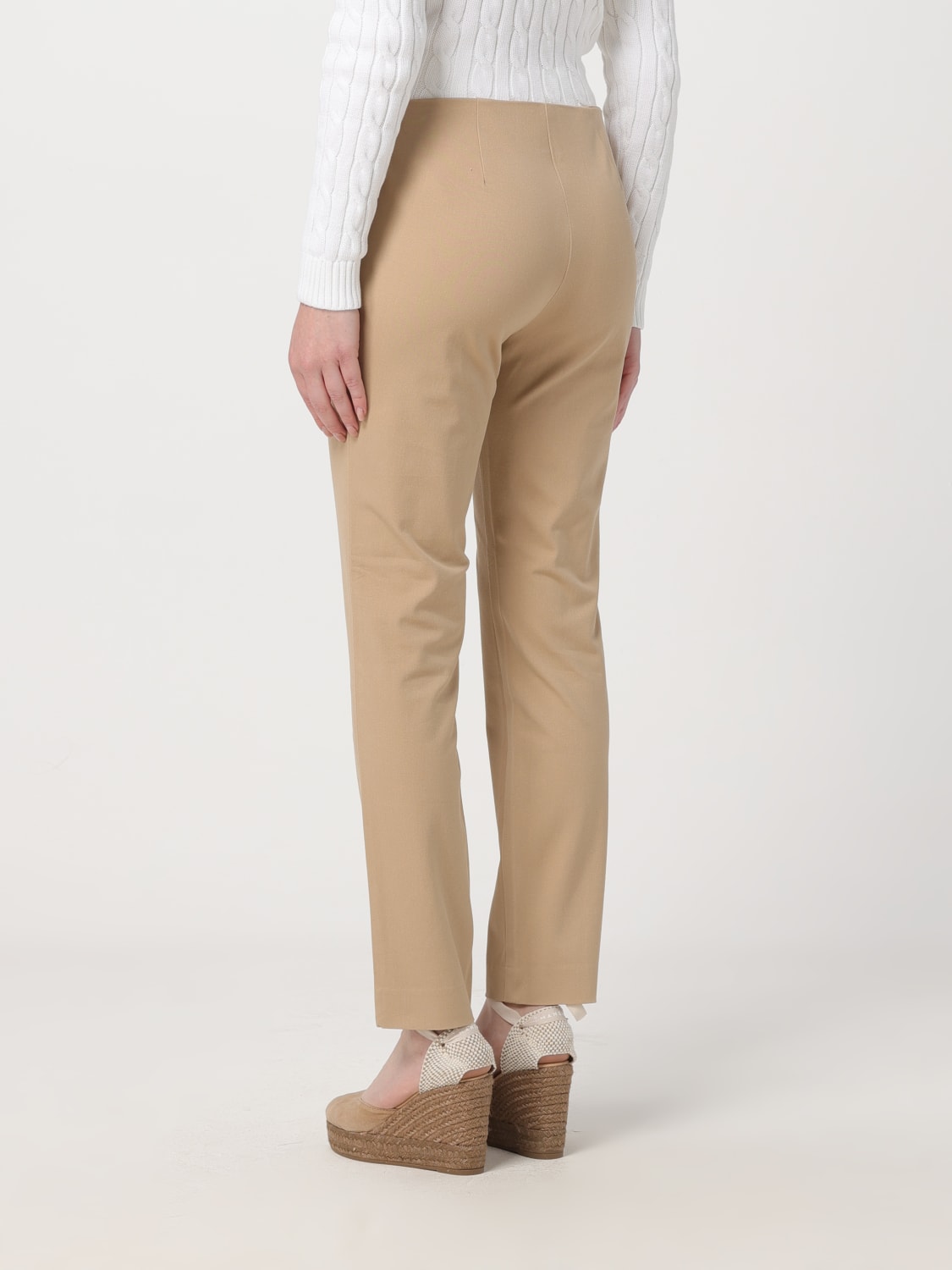 LAUREN RALPH LAUREN PANTS: Pants woman Lauren Ralph Lauren, Beige - Img 2