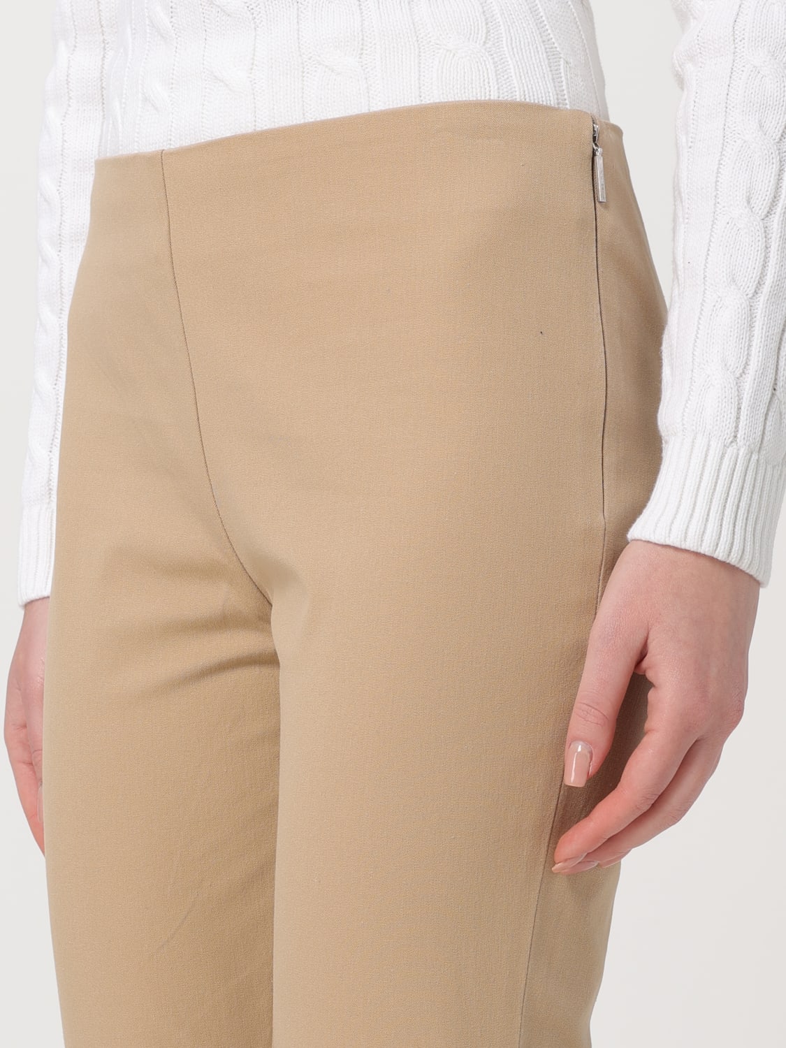 LAUREN RALPH LAUREN PANTS: Pants woman Lauren Ralph Lauren, Beige - Img 3