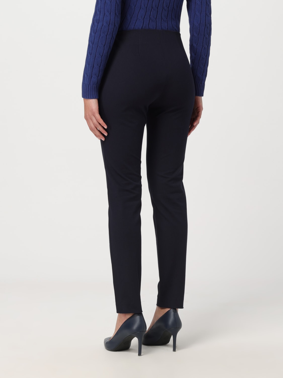 LAUREN RALPH LAUREN PANTALÓN: Pantalón mujer Lauren Ralph Lauren, Azul Marino - Img 2