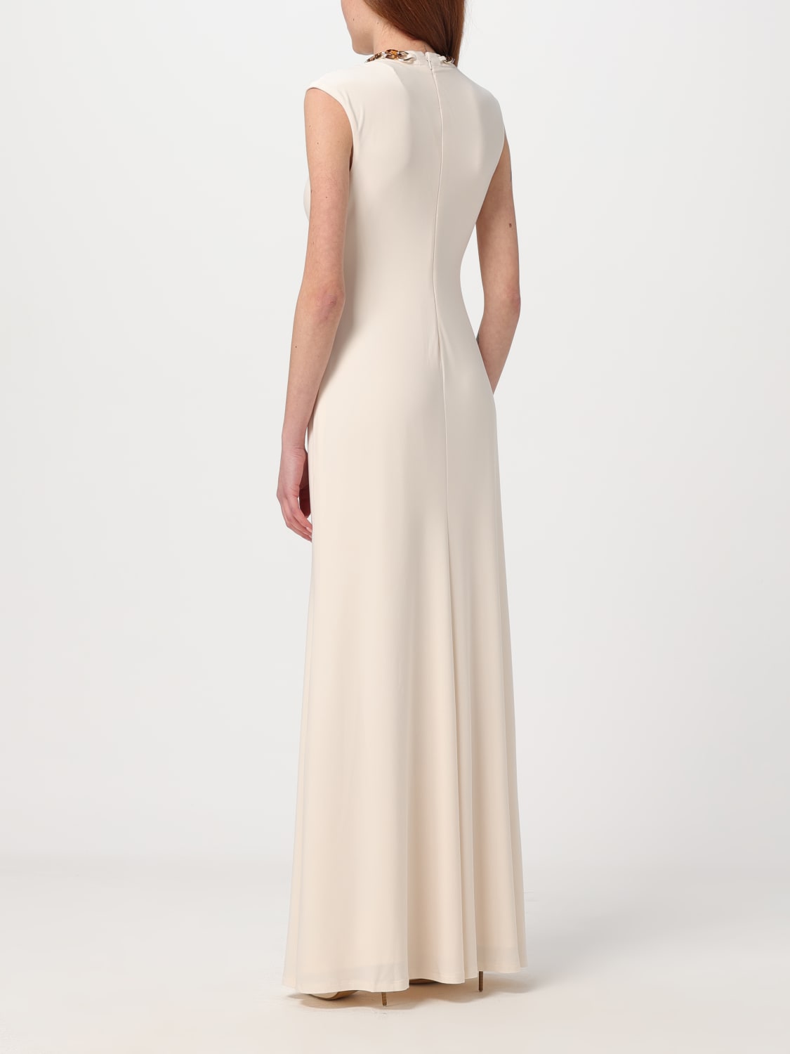 LAUREN RALPH LAUREN DRESS: Dress woman Lauren Ralph Lauren, Natural - Img 2