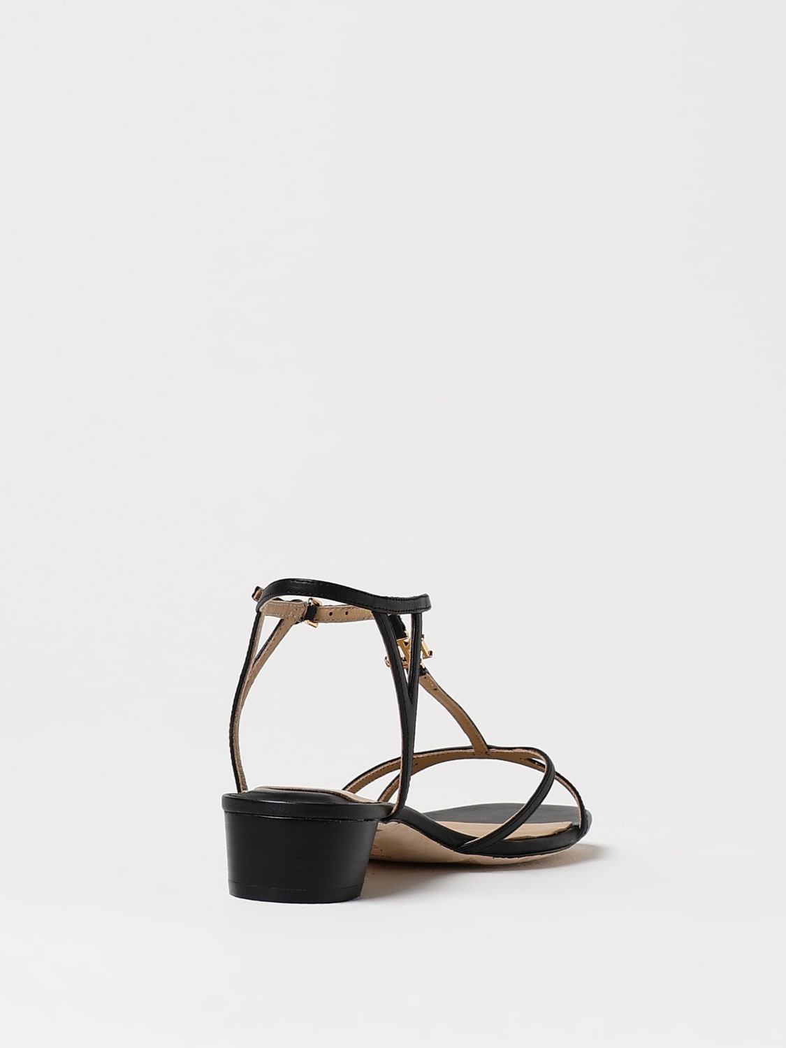 LAUREN RALPH LAUREN HEELED SANDALS: Shoes woman Lauren Ralph Lauren, Black - Img 3