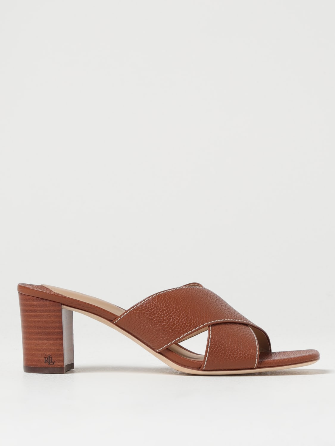 LAUREN RALPH LAUREN HEELED SANDALS: Shoes woman Lauren Ralph Lauren, Beige - Img 1