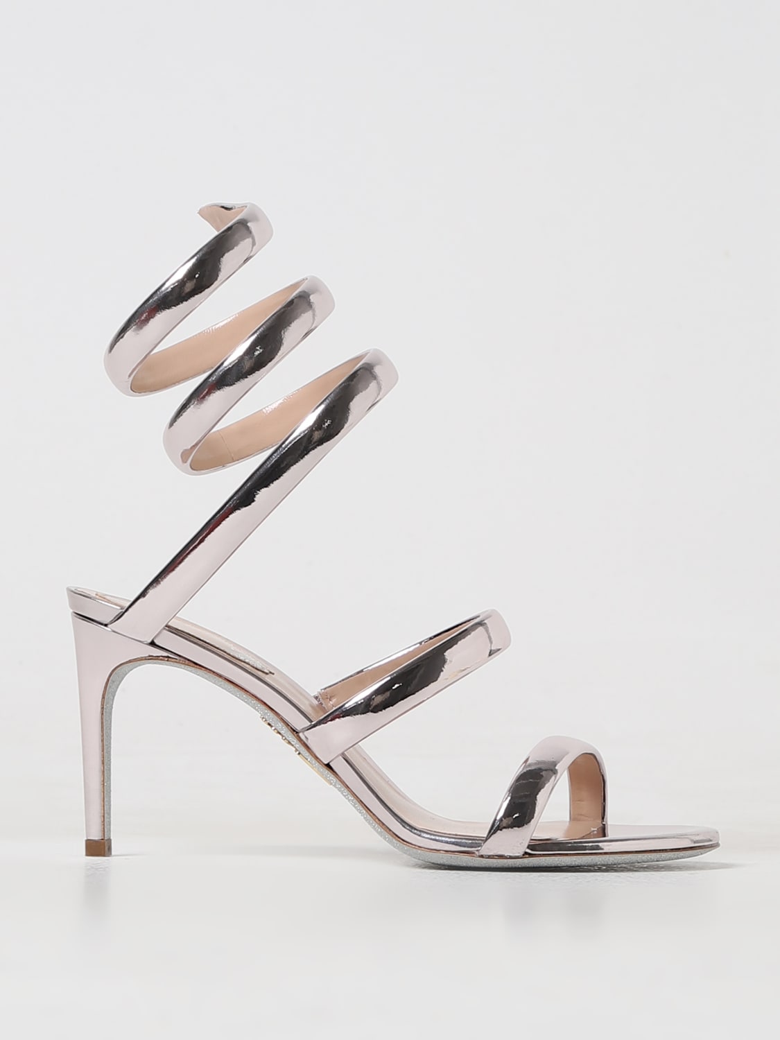 RENE CAOVILLA HEELED SANDALS: Shoes woman Rene Caovilla, Pink - Img 1