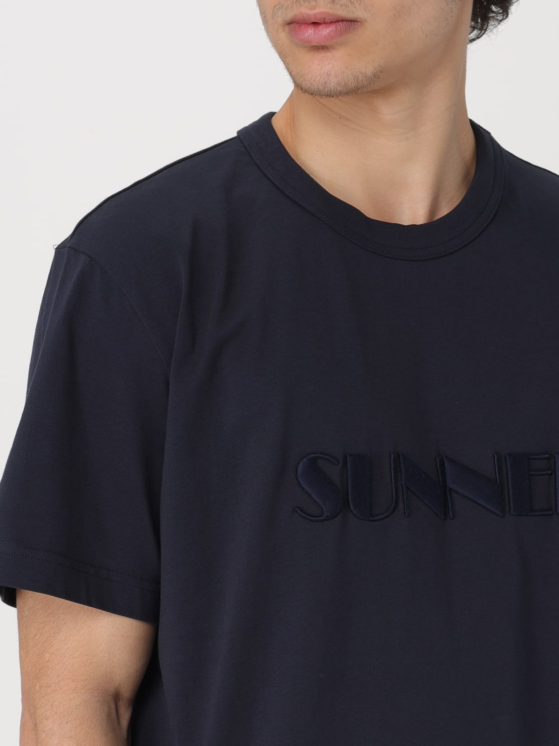 SUNNEI T-SHIRT: T-shirt men Sunnei, Blue - Img 5