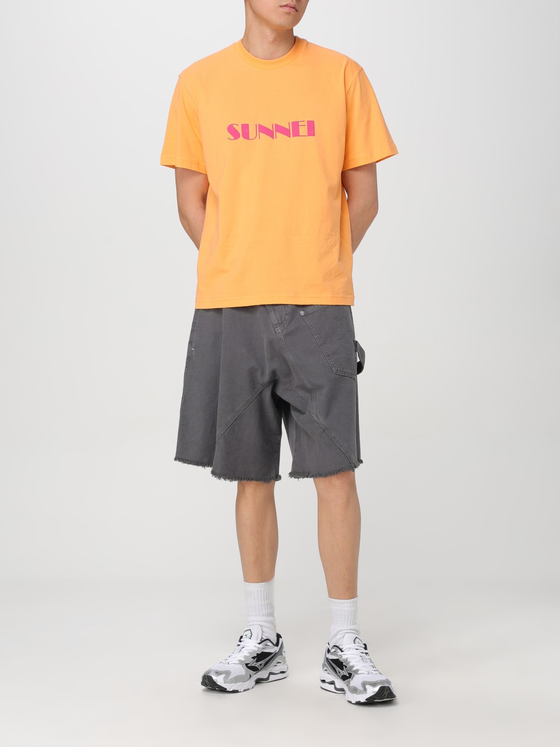 SUNNEI T-SHIRT: T-shirt men Sunnei, Peach - Img 2