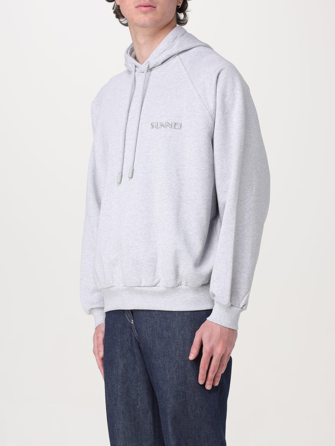 SUNNEI SWEATSHIRT: Sweatshirt herren Sunnei, Grau - Img 4