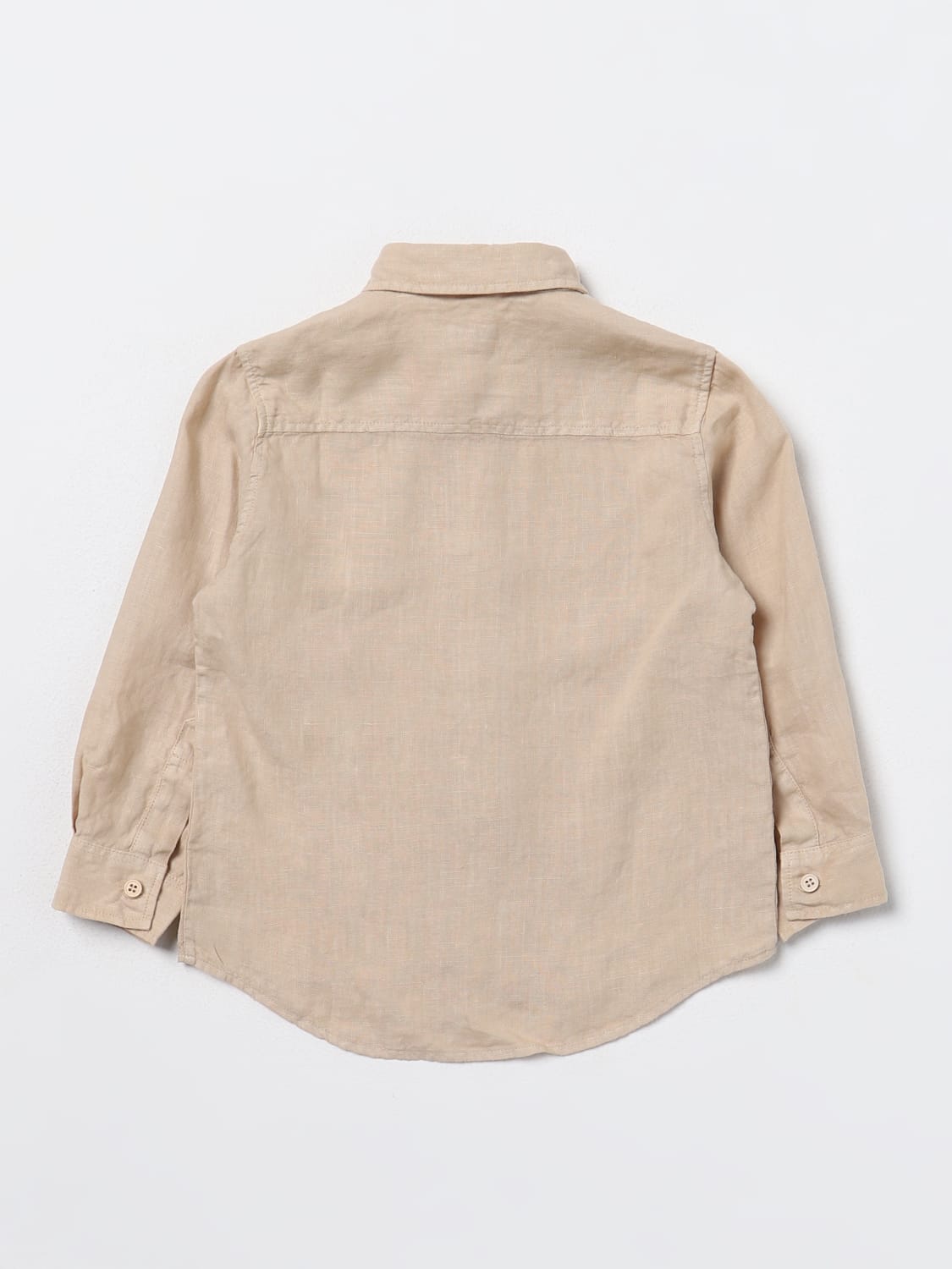 IL GUFO CHEMISE: Chemise enfant Il Gufo, Beige - Img 2