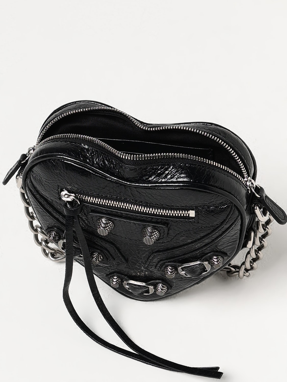 BALENCIAGA MINI BAG: Shoulder bag woman Balenciaga, Black - Img 5