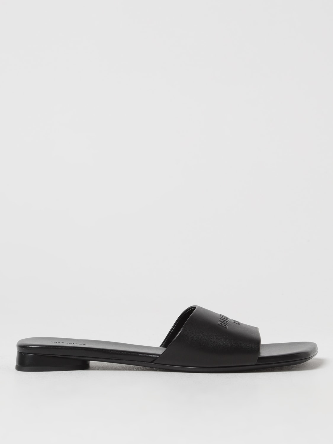 BALENCIAGA SANDALIAS PLANAS: Zapatos mujer Balenciaga, Negro - Img 1