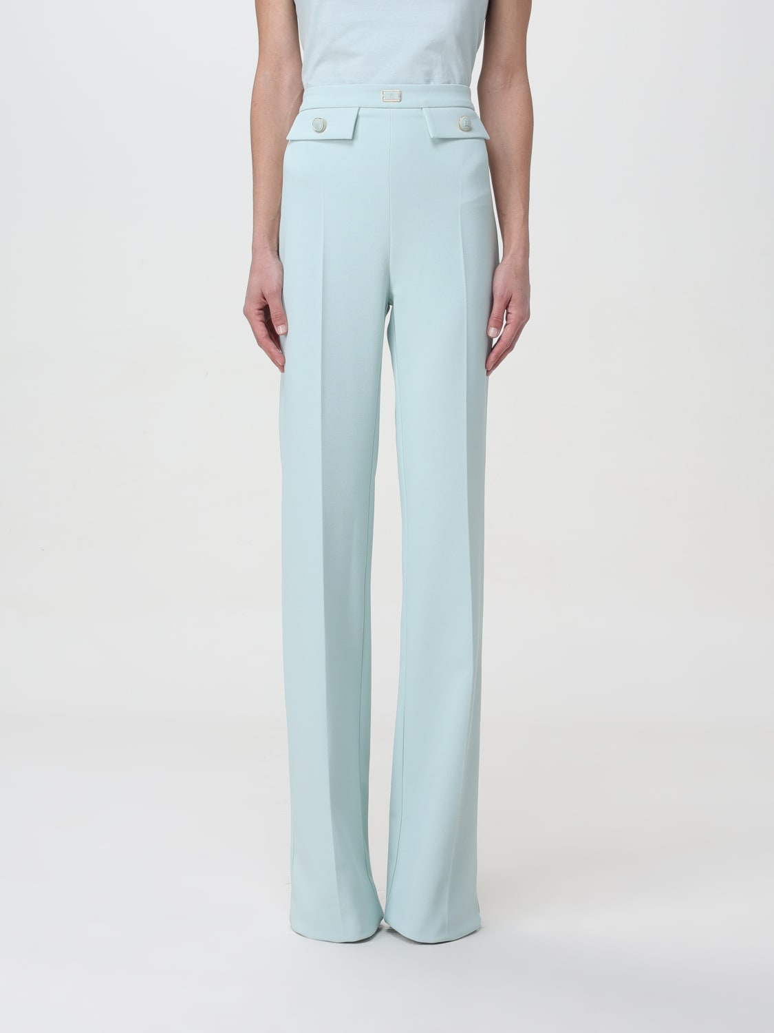 ELISABETTA FRANCHI PANTS: Pants woman Elisabetta Franchi, Water - Img 1