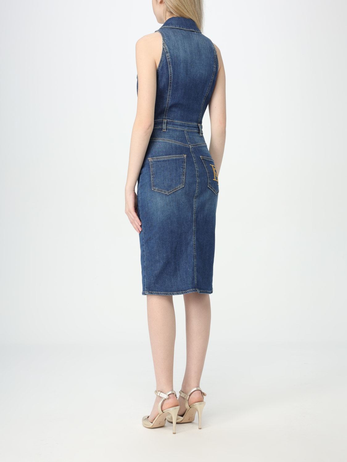 ELISABETTA FRANCHI ABITO: Abito donna Elisabetta Franchi, Denim - Img 2