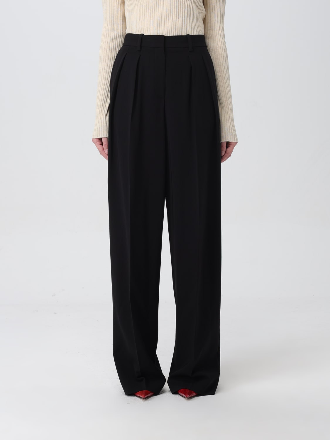 Theory black pants top