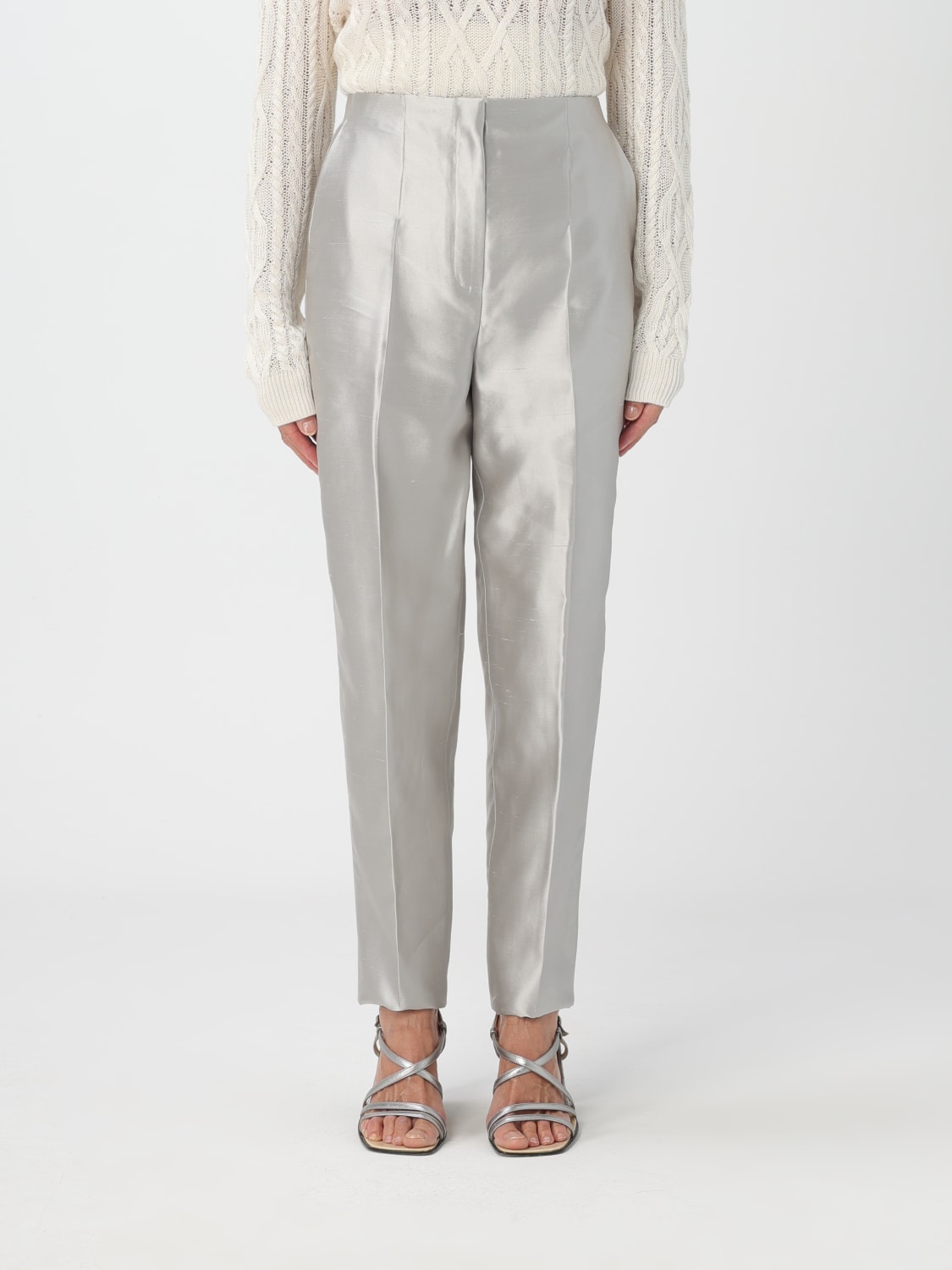 パンツ THEORY Woman Pants Pearl O0202203 PDU Theory Outlet: Pants woman - Pearl | Theory pants O0202203