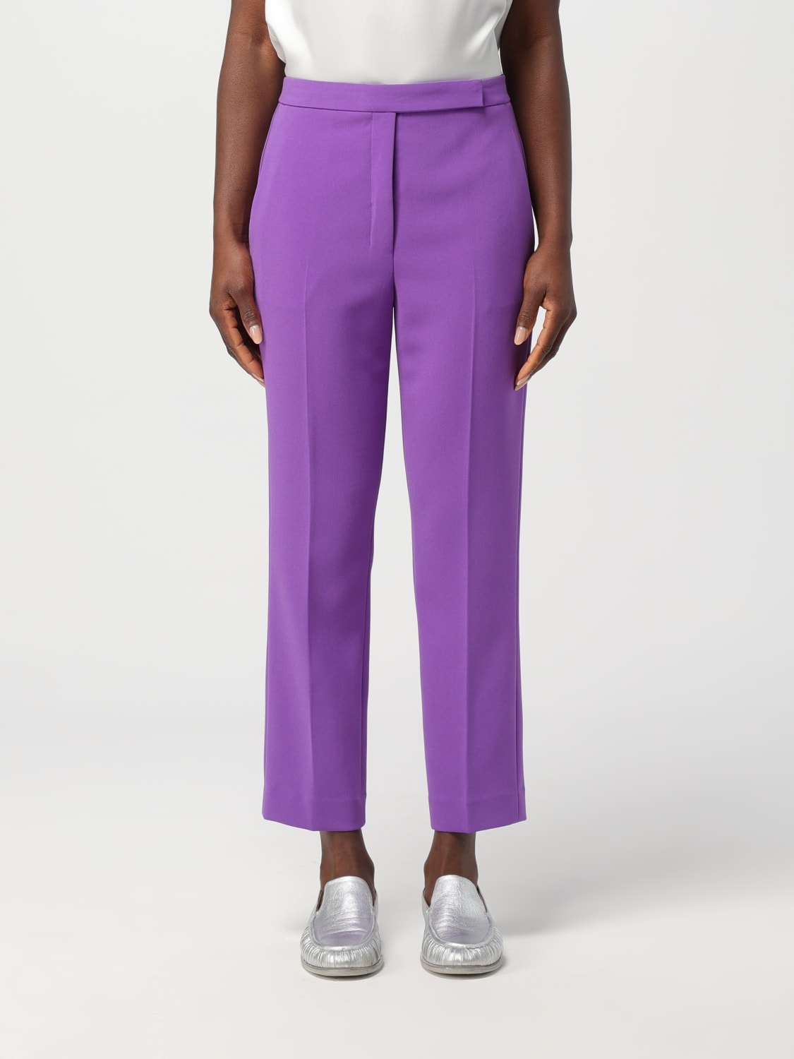 Pants THEORY Woman color Peony