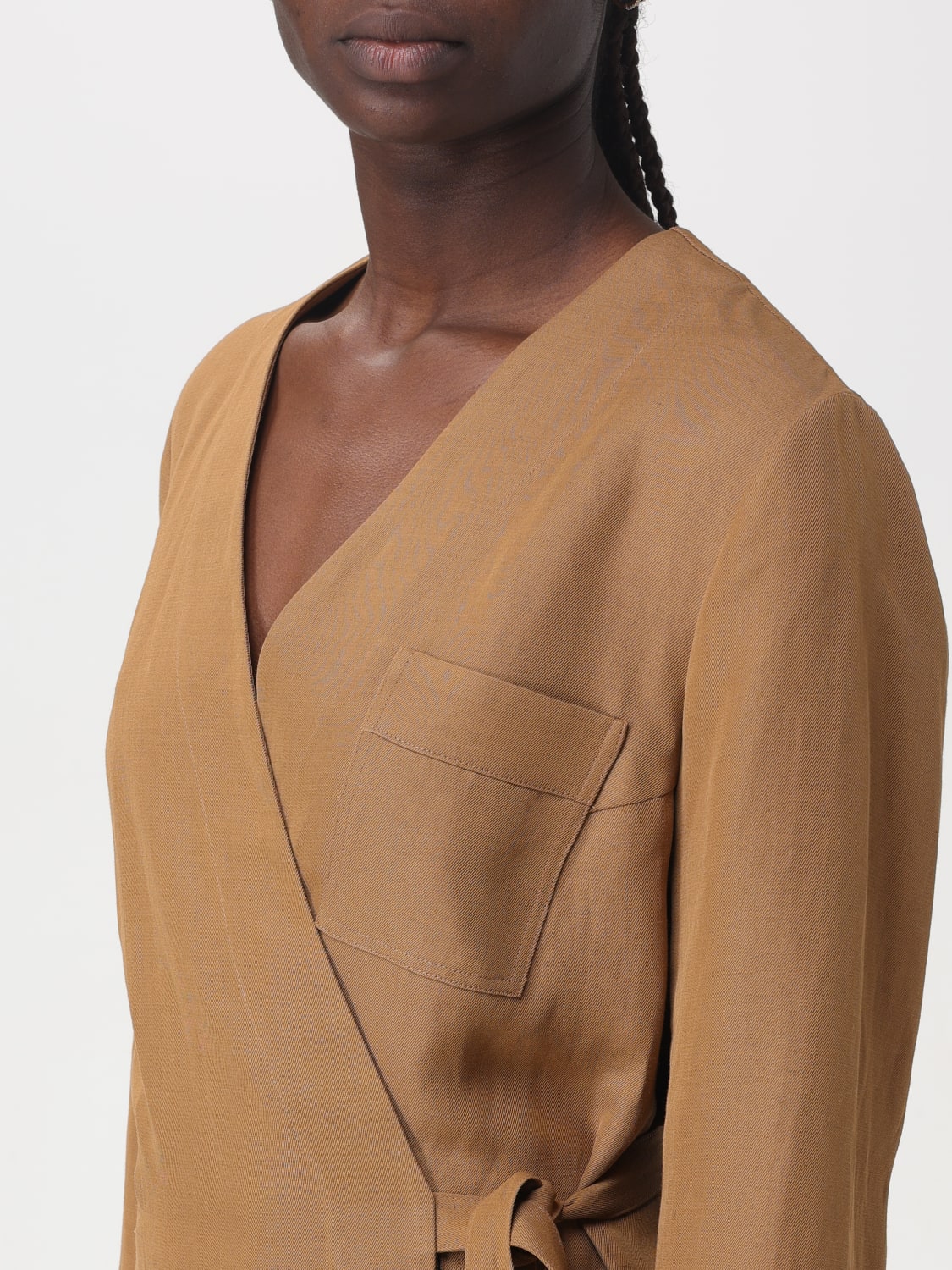 FABIANA FILIPPI JACKET: Blazer woman Fabiana Filippi, Sand - Img 4