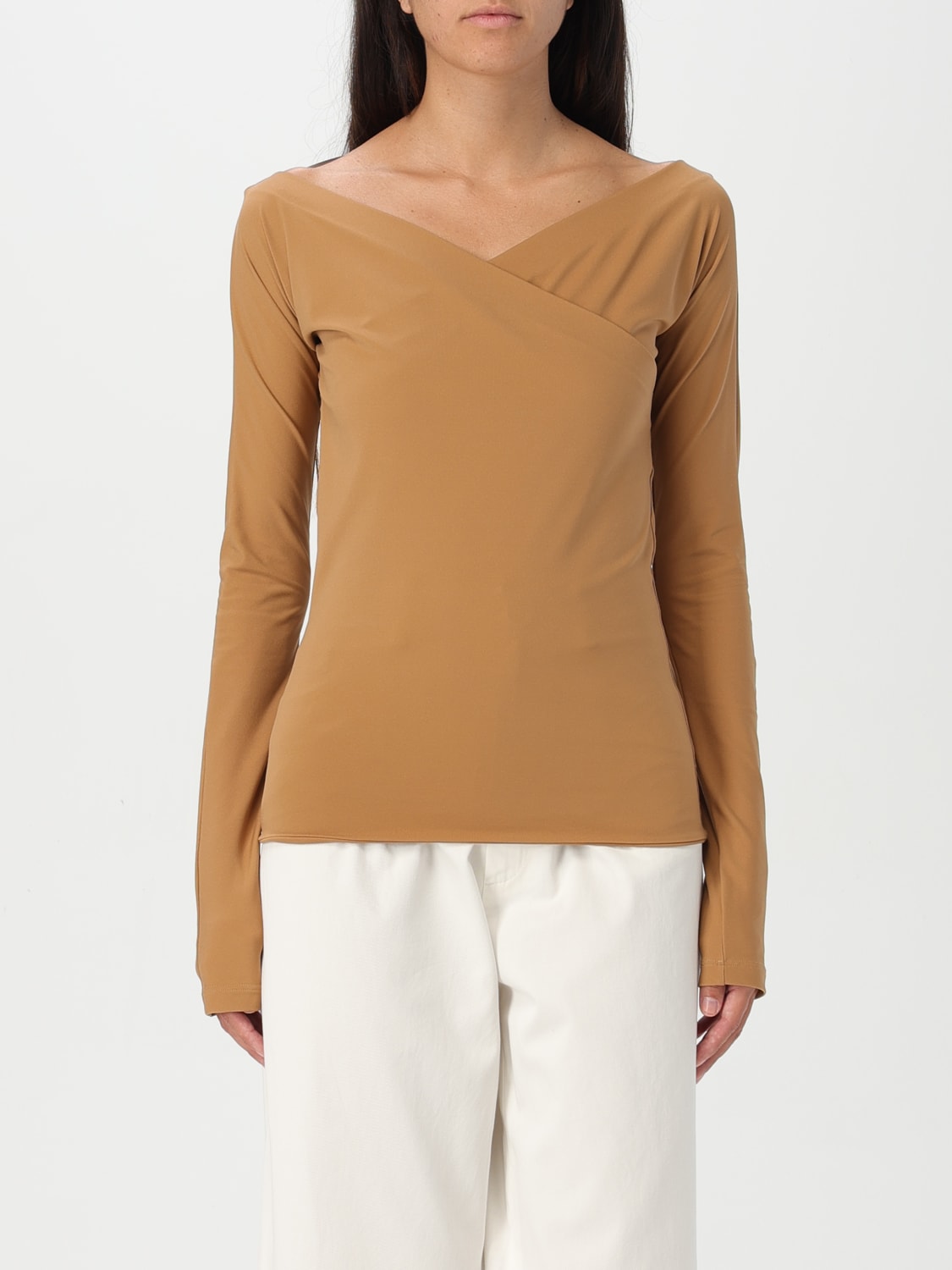 FABIANA FILIPPI TOP: Top woman Fabiana Filippi, Beige - Img 1