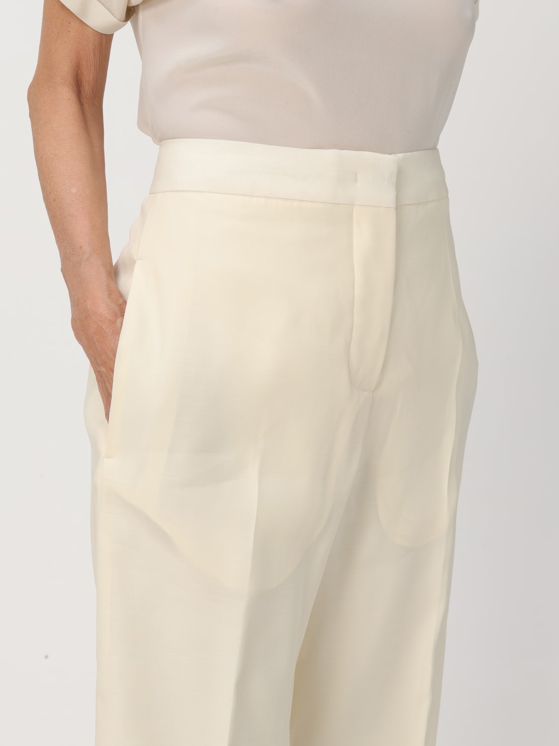 Fabiana Filippi Outlet: Pants woman - Butter | Fabiana