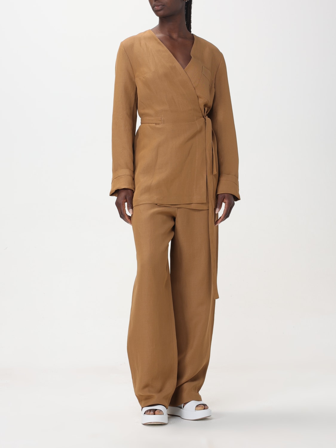 FABIANA FILIPPI PANTS: Pants woman Fabiana Filippi, Beige - Img 2