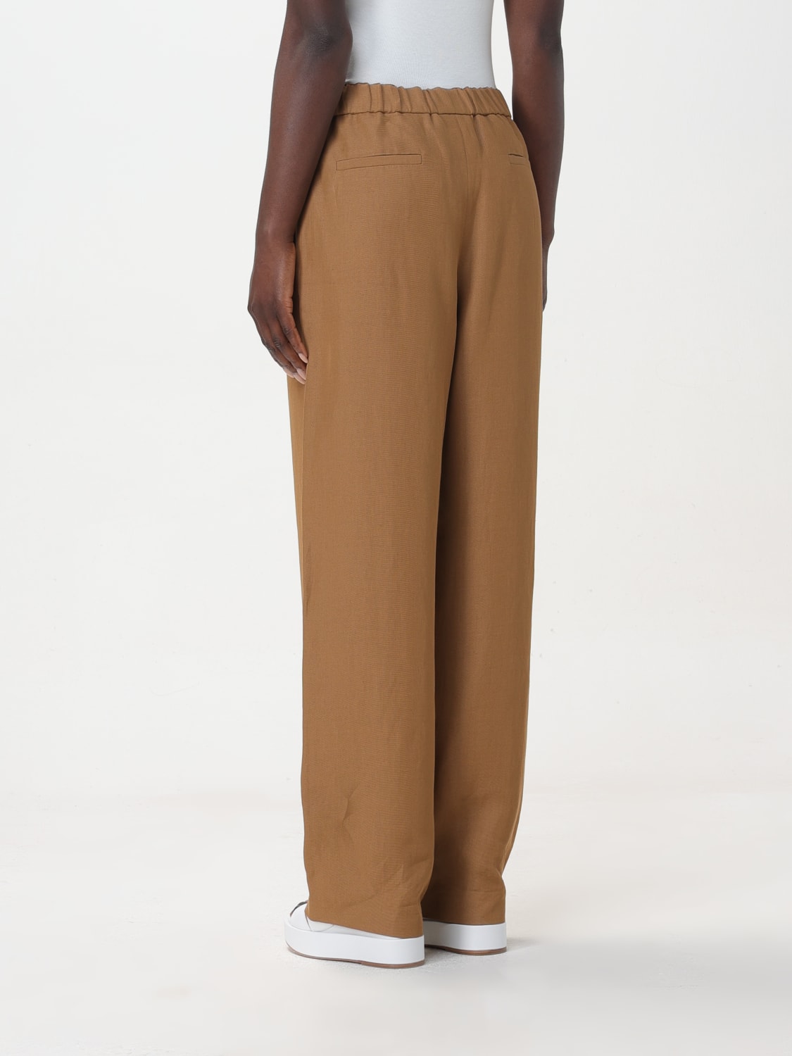 FABIANA FILIPPI PANTS: Pants woman Fabiana Filippi, Beige - Img 3