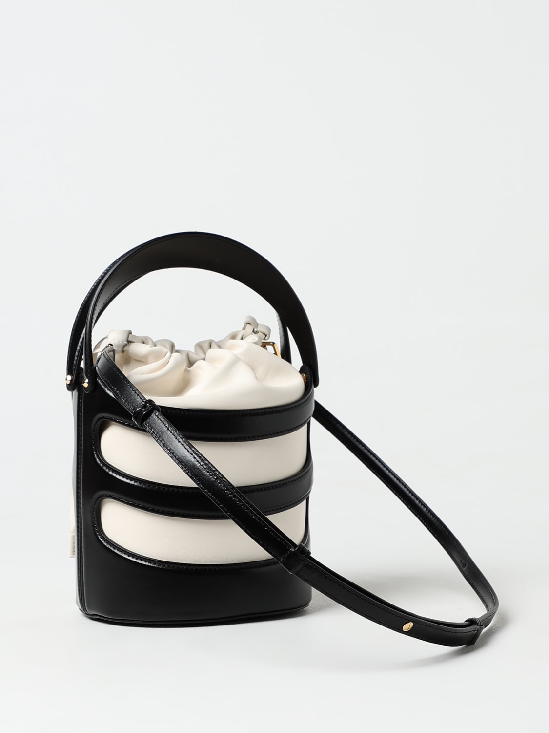 ALEXANDER MCQUEEN MINI BAG: Shoulder bag woman Alexander McQueen, Black - Img 3