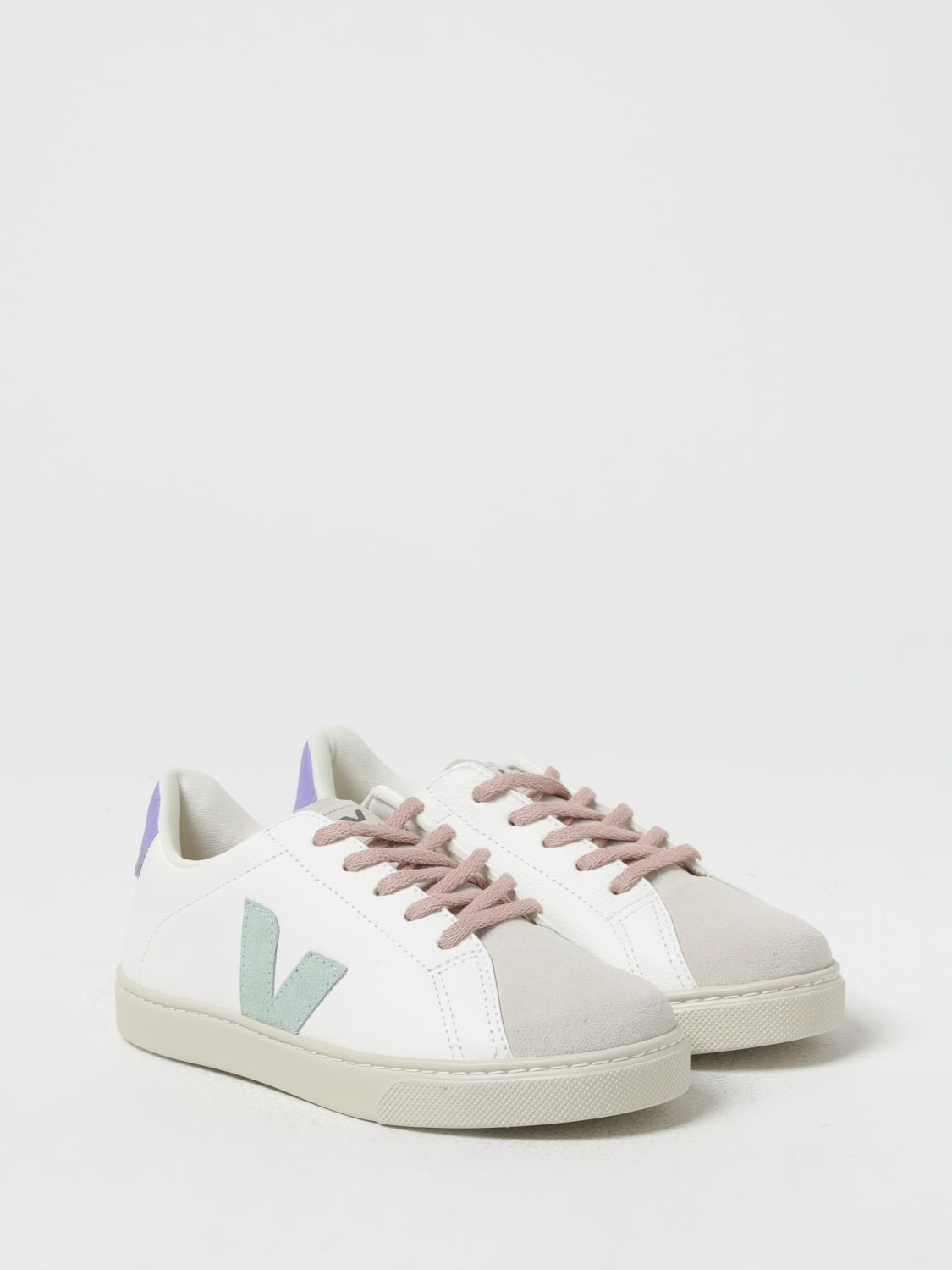 VEJA SNEAKERS: Sneakers bambino Veja, Bianco - Img 2