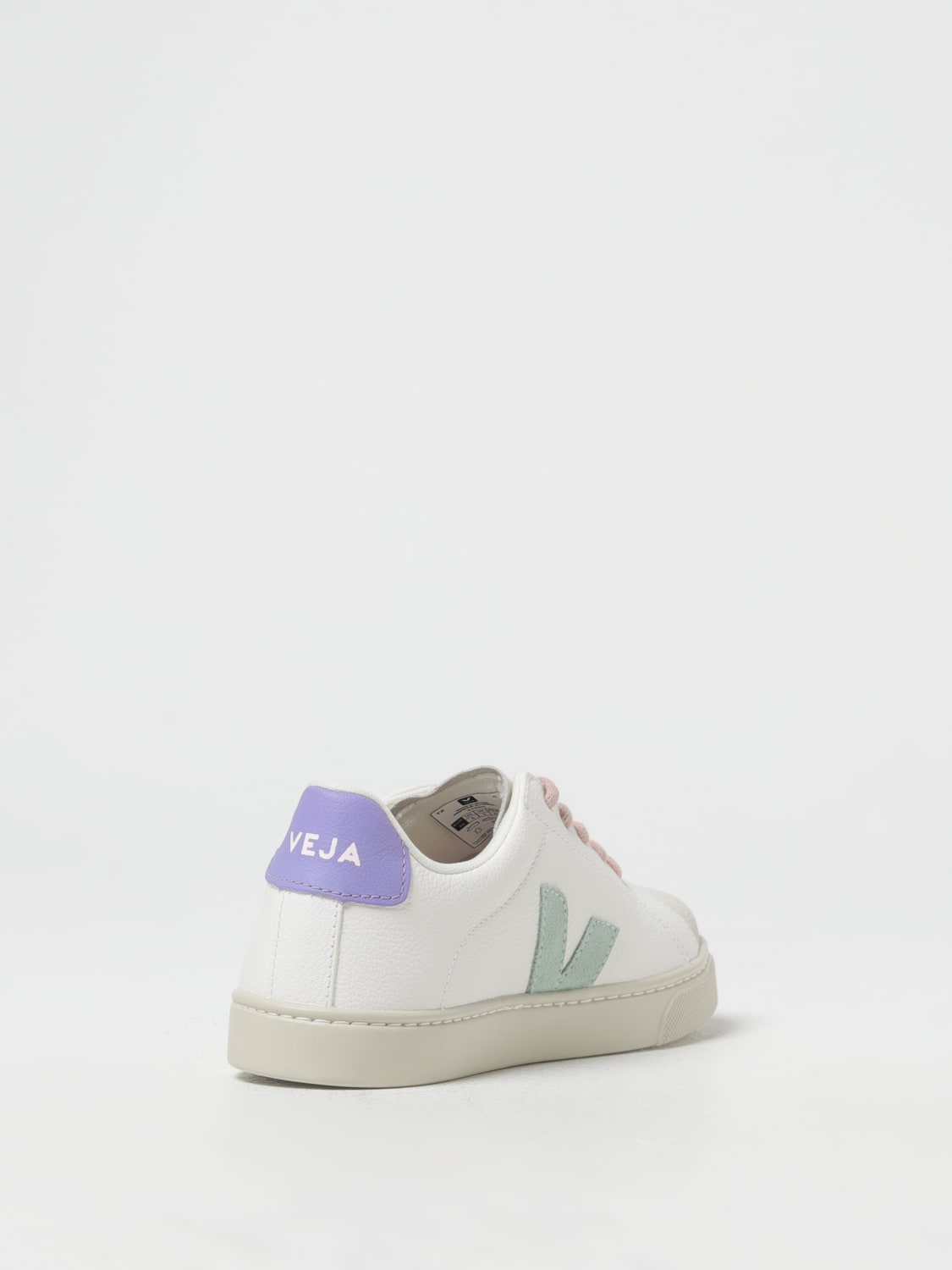 VEJA SNEAKERS: Sneakers bambino Veja, Bianco - Img 3