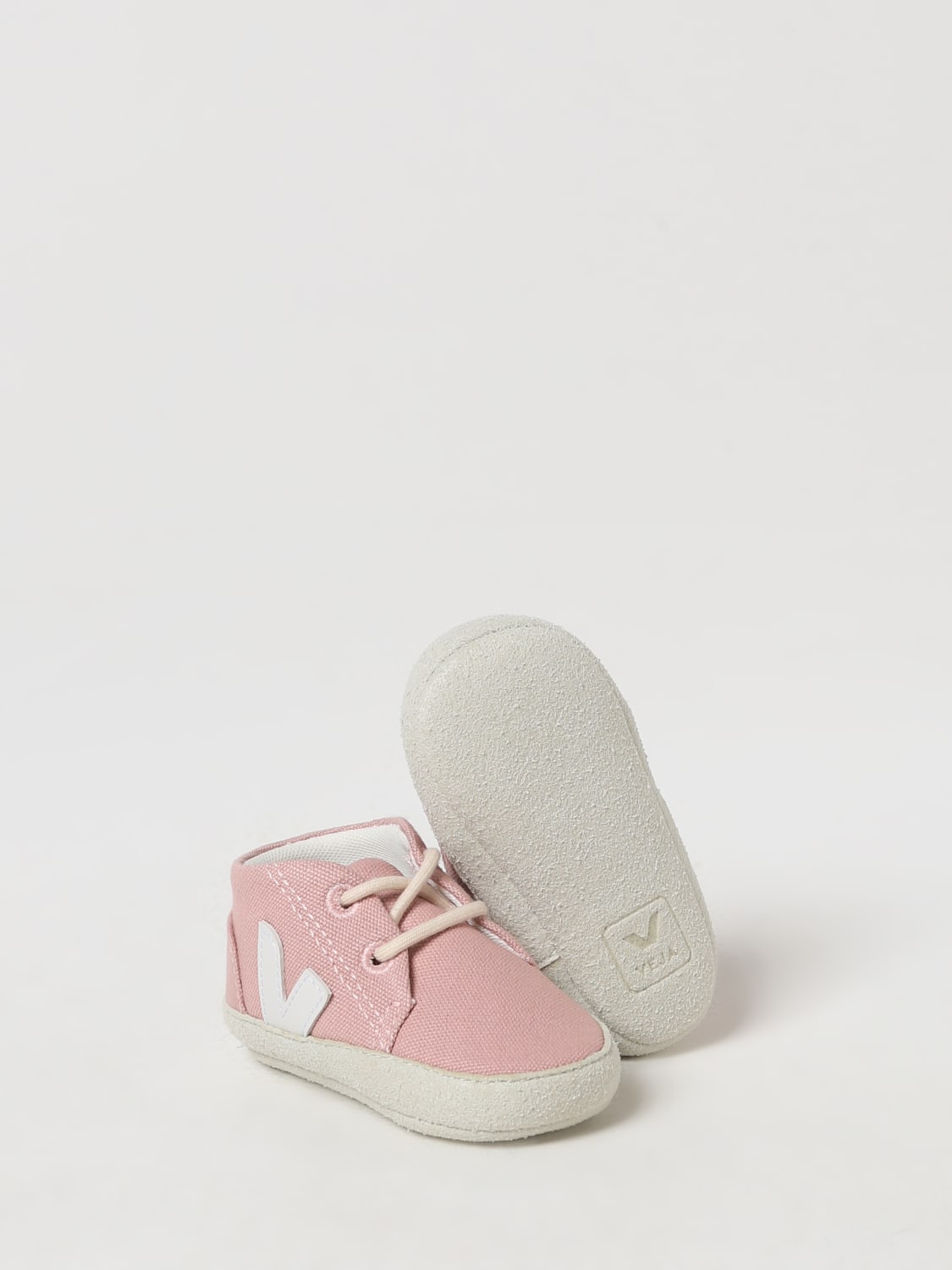 VEJA SHOES: Shoes kids Veja, Pink - Img 2