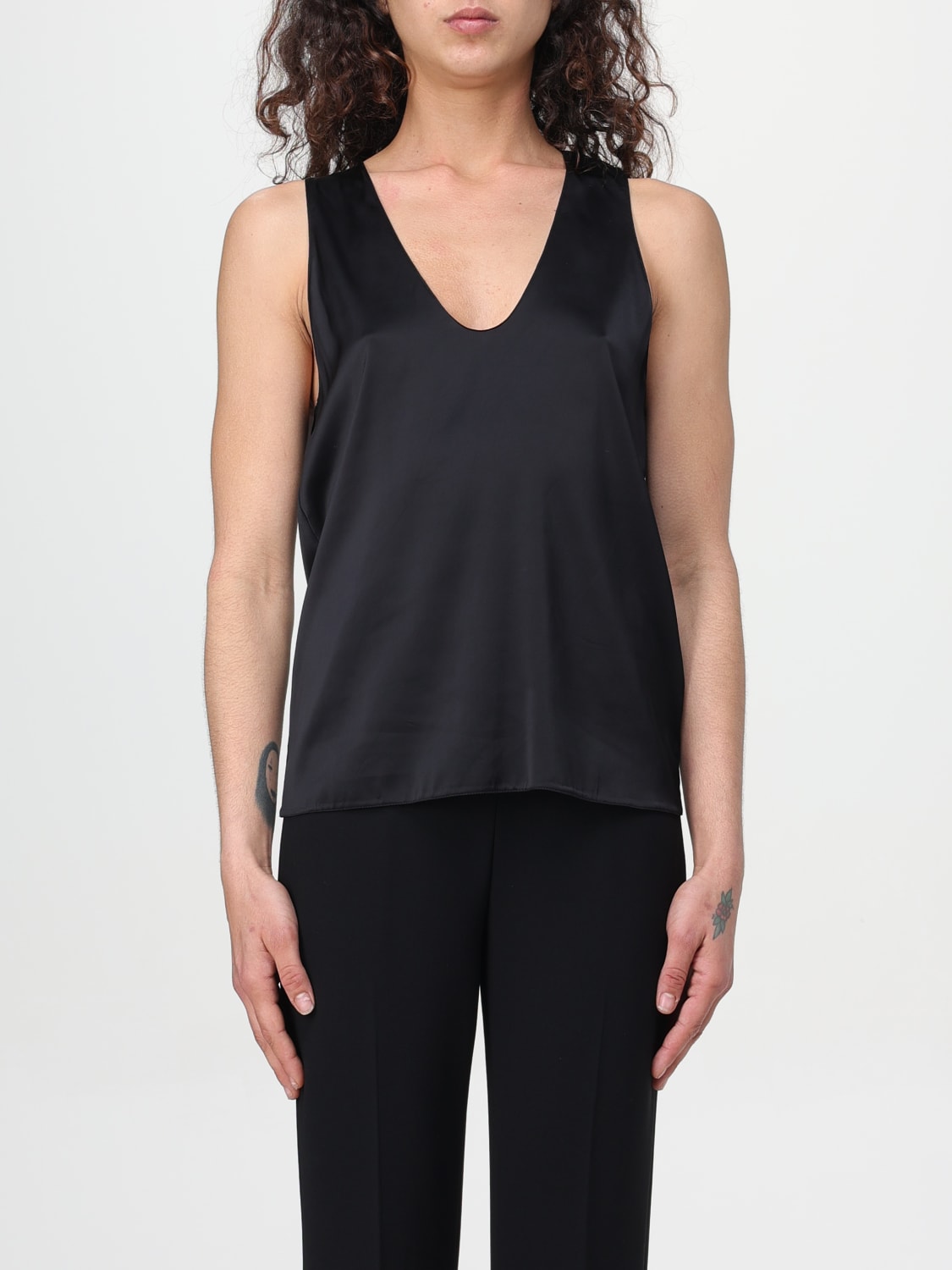 PATRIZIA PEPE TOP: Top woman Patrizia Pepe, Black - Img 1