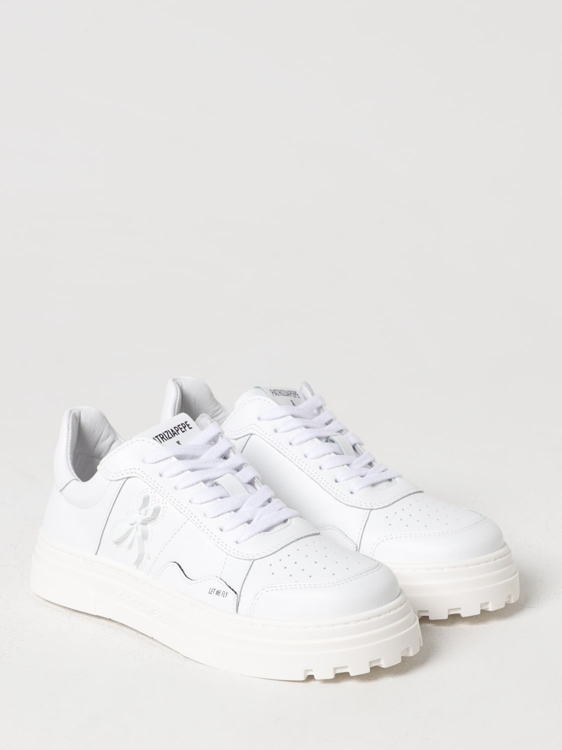 PATRIZIA PEPE: Sneakers woman - White | Patrizia Pepe