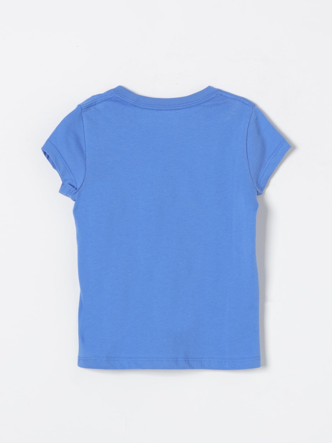 POLO RALPH LAUREN T-SHIRT: T-shirt kids Polo Ralph Lauren, Blue - Img 2